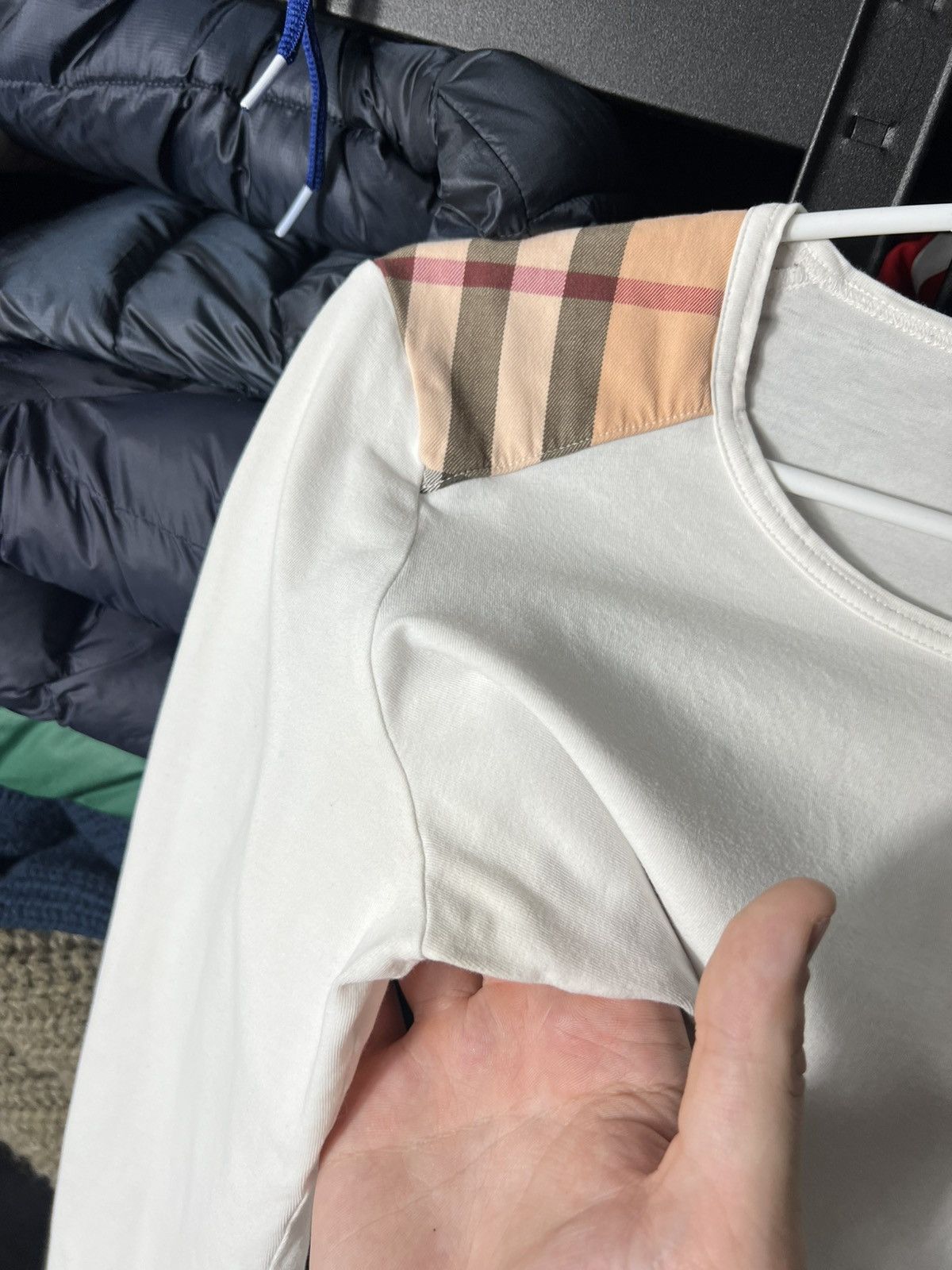 Burberry Vintage Burberry Women’s Long Sleeve Size L 🇬🇧 Size L / US 10 / IT 46 - 8 Thumbnail