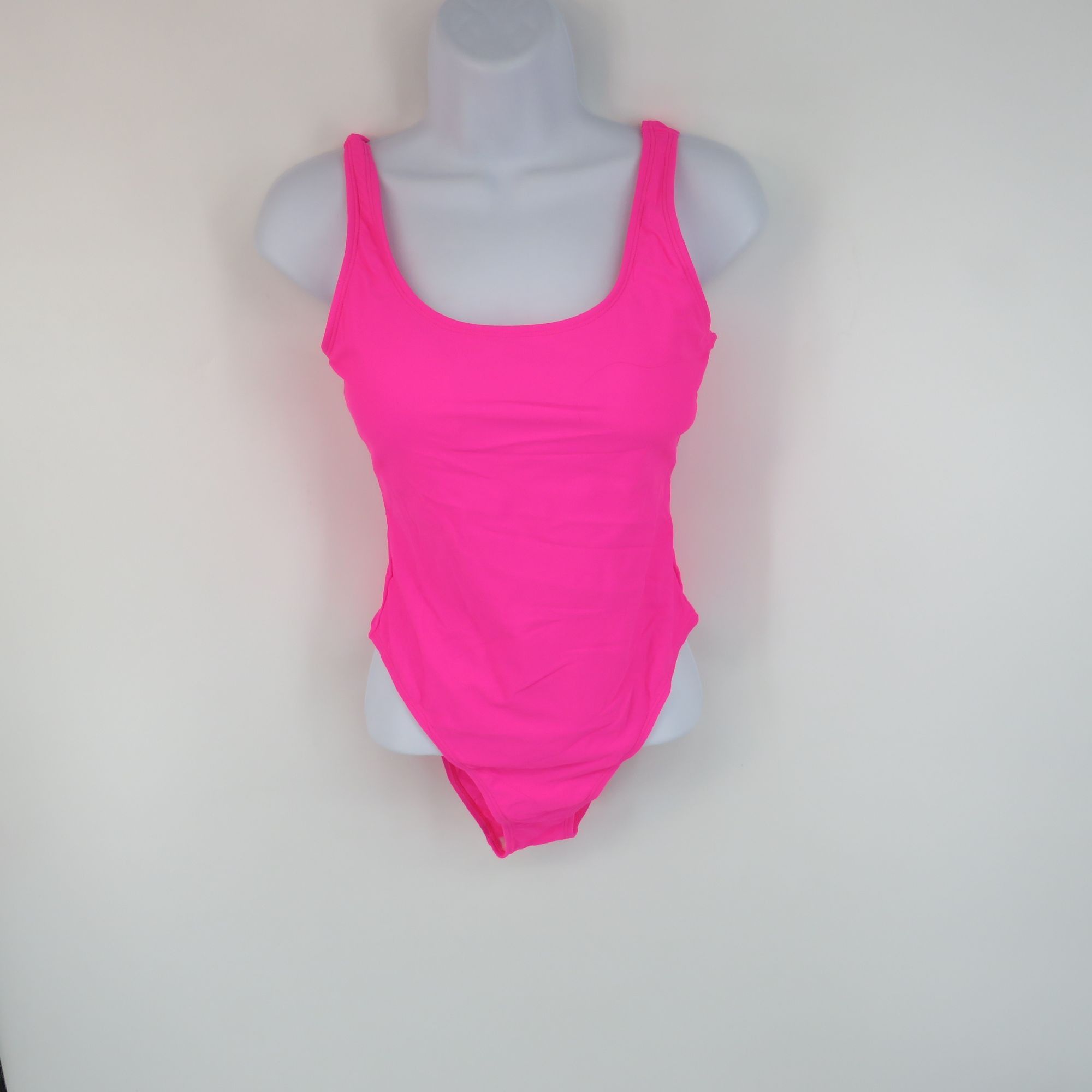 Other Tempt Me Women's High Cut One Piece Pink Swimsuit Tummy Cont Size ONE SIZE - 1 Thumbnail