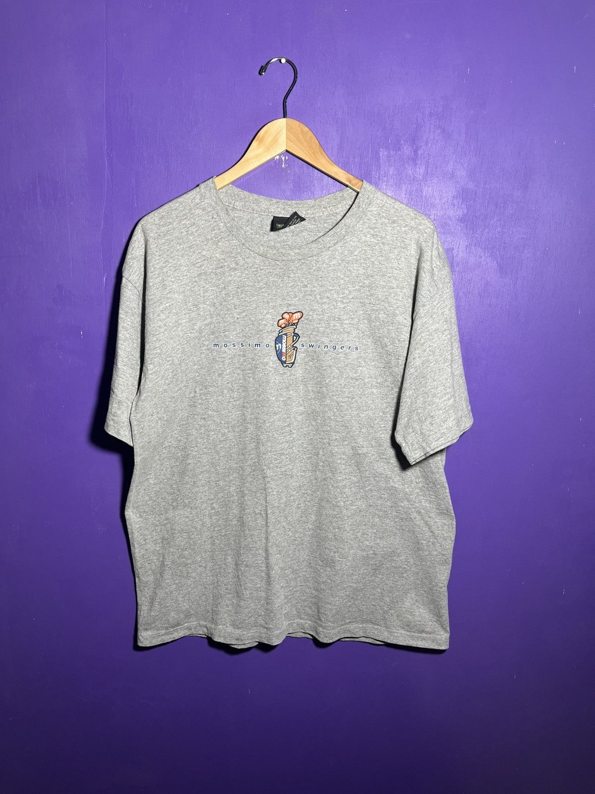 Mossimo Vintage 90s Mossimo swingers golf t-shirt Size US L / EU 52-54 / 3 - 1 Thumbnail