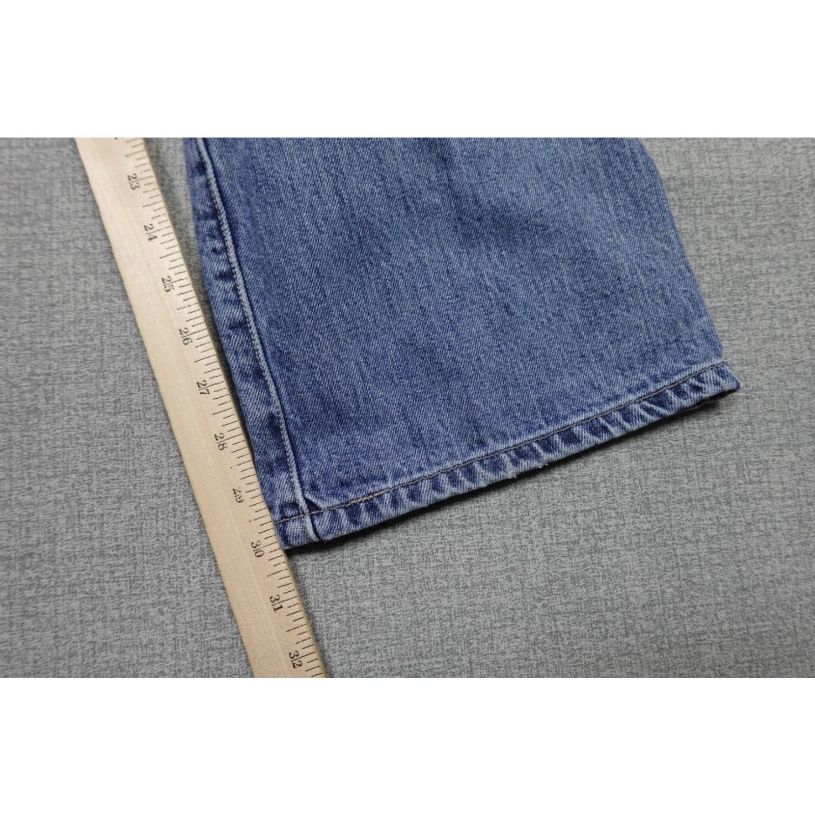 Levi's Levi's 501 Jeans Men 36x30 Blue Regular Fit Dark Wash Button Fly Straight Western Size US 36 / EU 52 - 7 Thumbnail