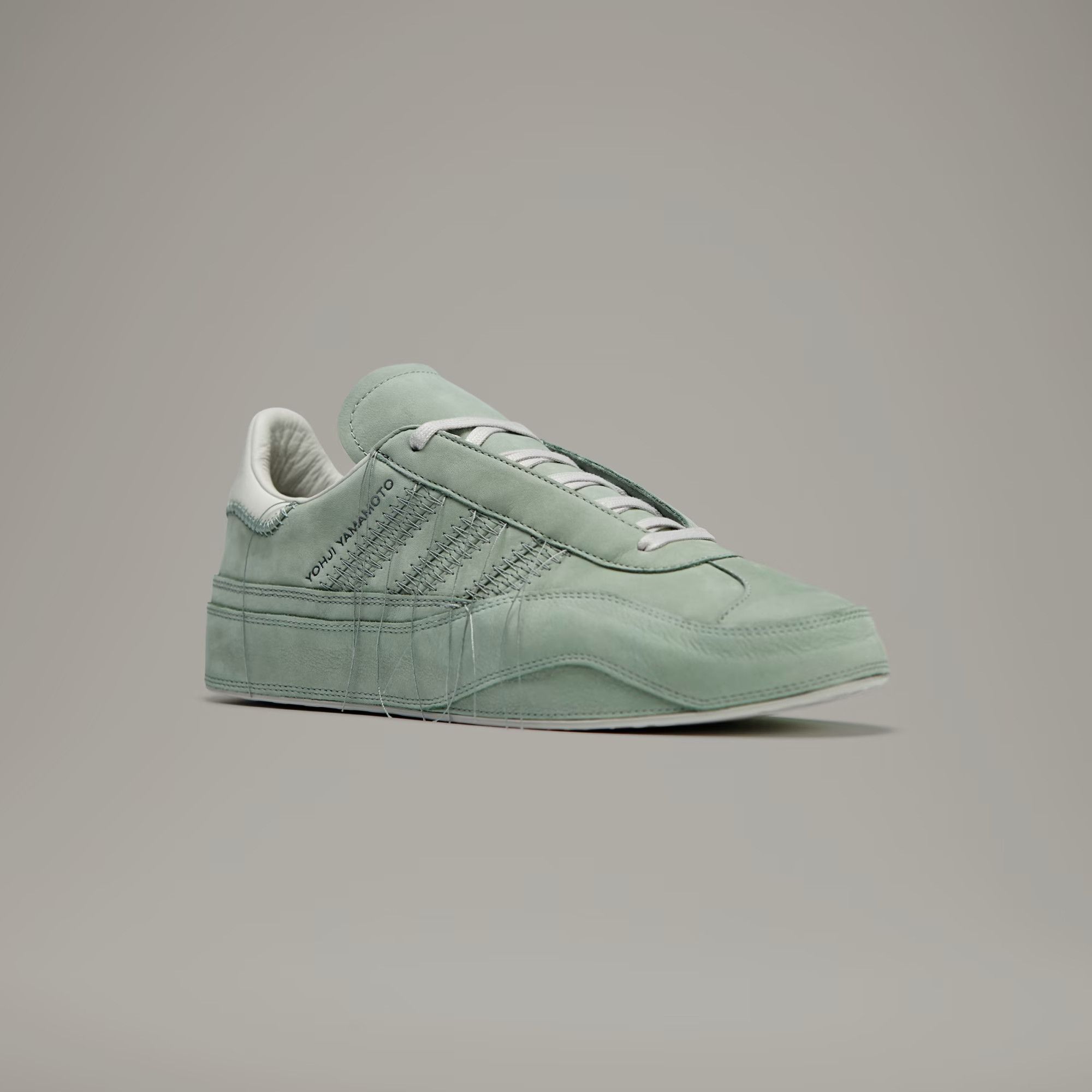 Adidas × Y-3 o1mle0426 Low-Top Sneakers in Green Size US 7.5 / EU 40-41 - 4 Thumbnail
