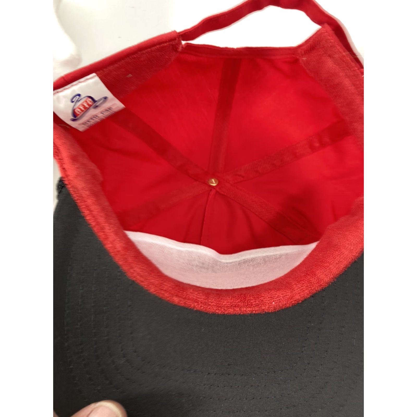 Vintage VINTAGE Otto Rope Hat Cap Red Adjustable Strap Back Baseball Cap Men Twill Cotton Logo Modern Old Stock Free Shipping Size ONE SIZE - 6 Thumbnail