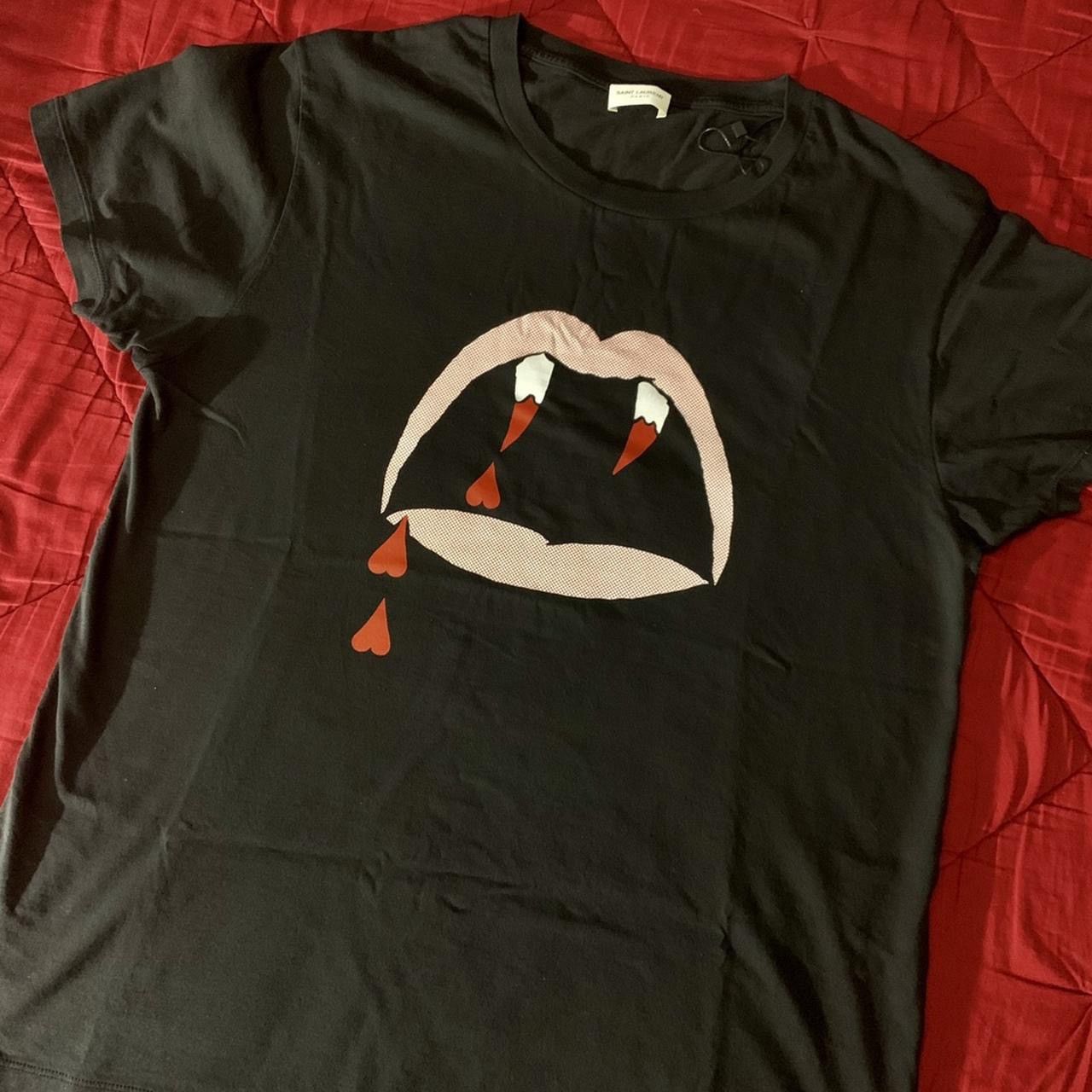 Saint Laurent Paris Blood Luster Tee | Grailed