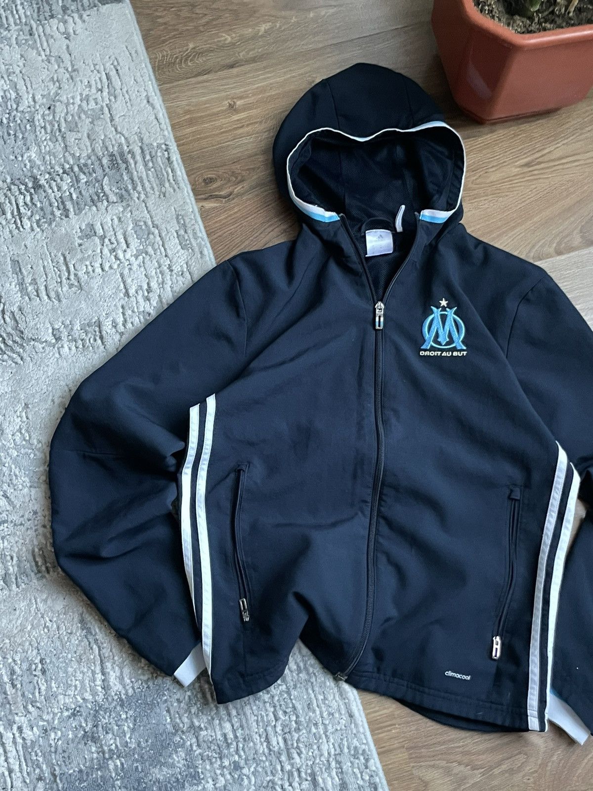 Adidas × Marsell Adidas Marseille vintage windbreaker Size US S / EU 44-46 / 1 - 4 Thumbnail