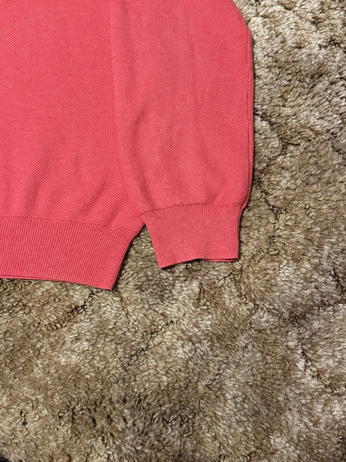 Polo Ralph Lauren Polo Ralph Lauren Pima Cotton Quarter Zip Sweater Pink XL Size US XL / EU 56 / 4 - 3 Thumbnail
