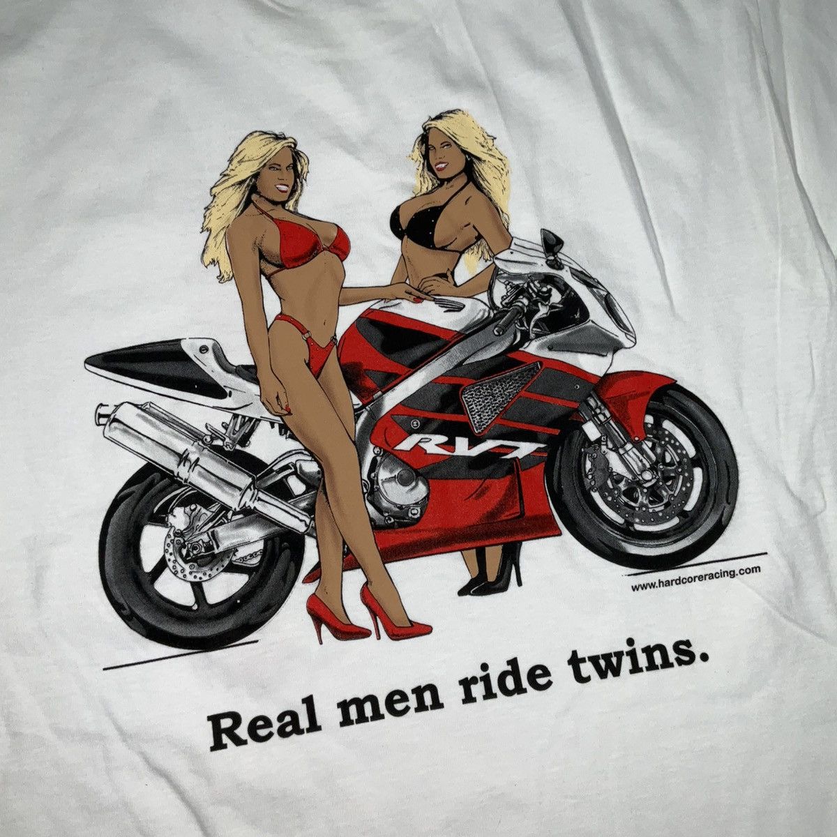 Vintage Vintage Hardcore Motorcycles T-shirt Size US M / EU 48-50 / 2 - 4 Thumbnail