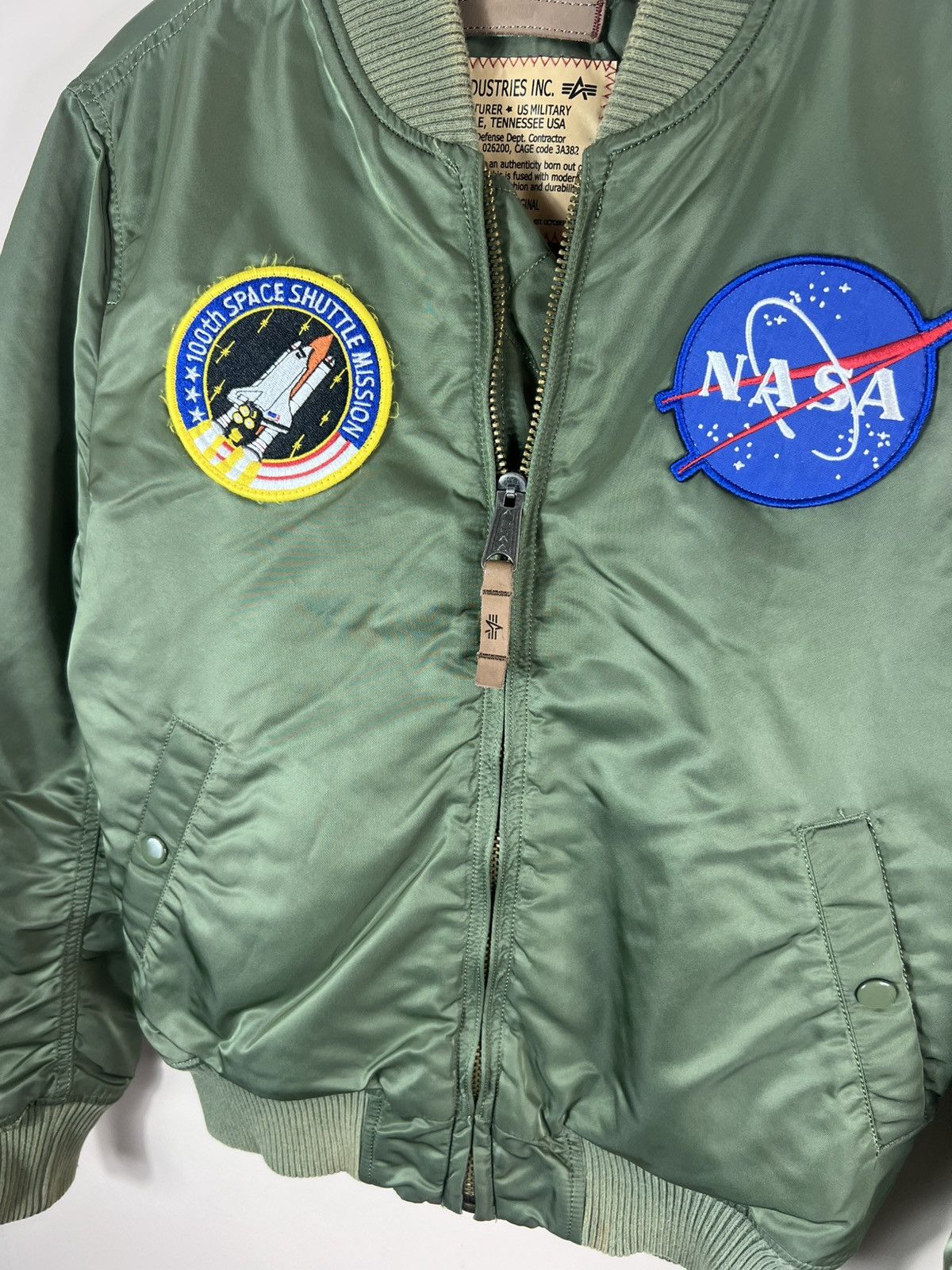 Alpha Industries Alpha Industries x NASA Apollo II Bomber Jacket Size US S / EU 44-46 / 1 - 5 Thumbnail