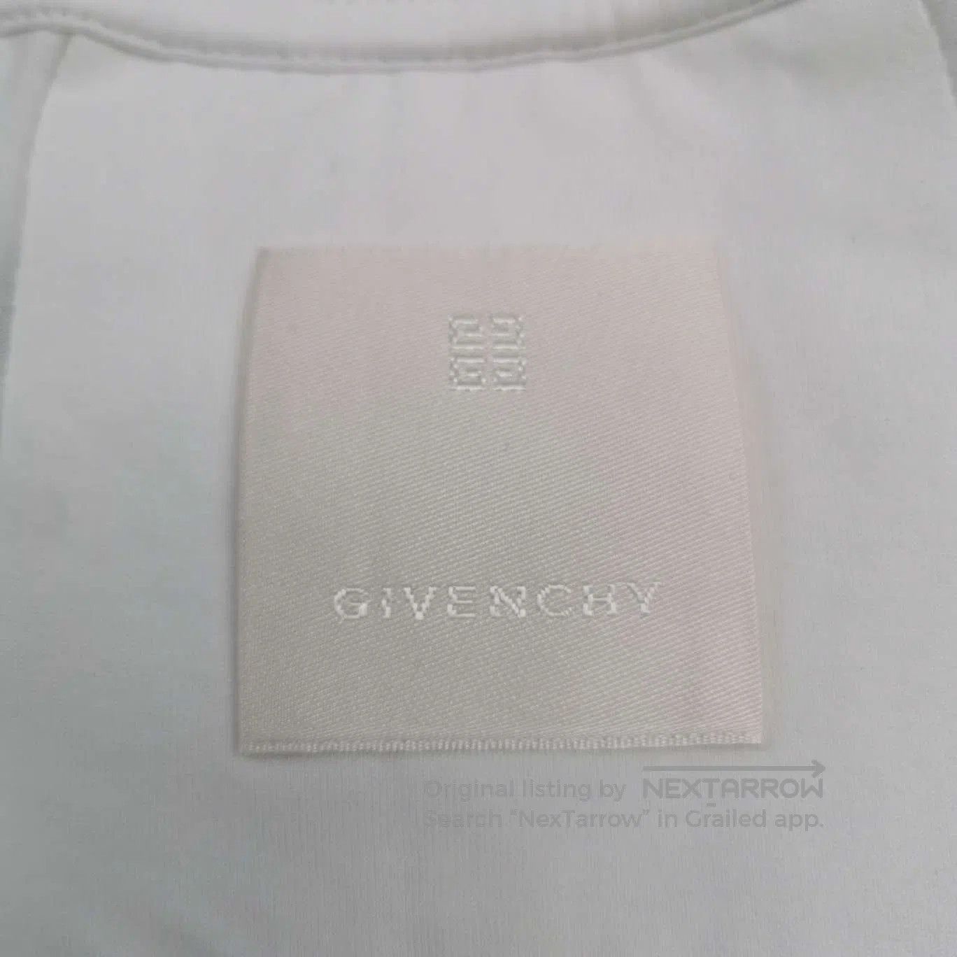 Givenchy Givenchy Cotton Logo Crewneck T-Shirt XXXL. Size US XXL / EU 58 / 5 - 2 Thumbnail