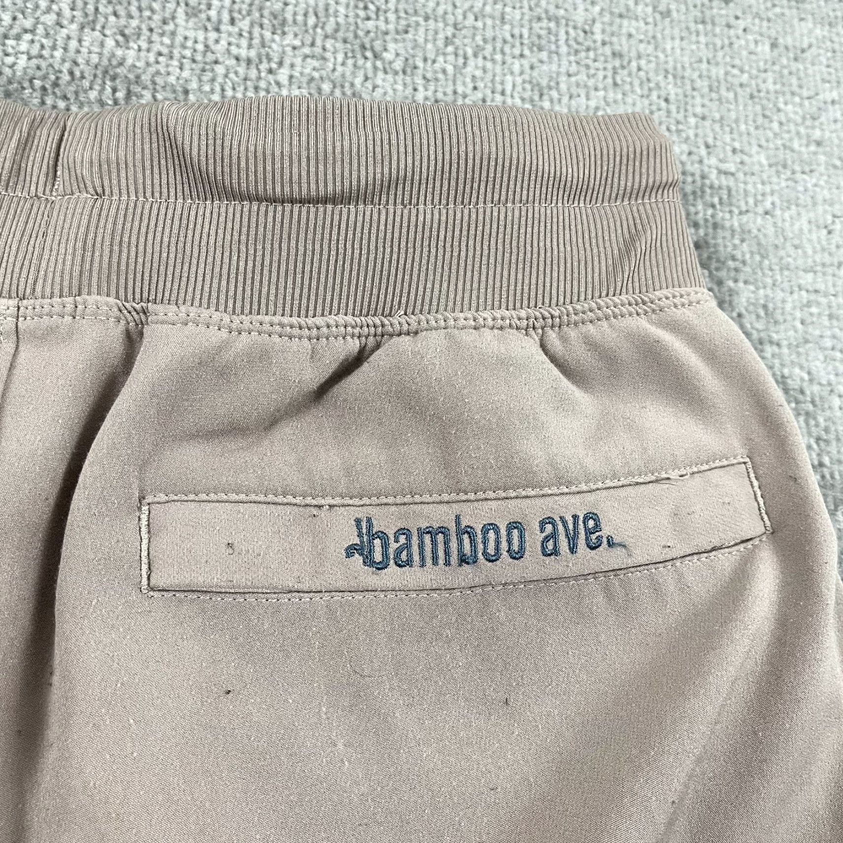 Vintage Bamboo Ave Jogger Pants Mens Medium / 29" Brown Performance Coconut Stretch Gym Athletic Tapered Pockets Easy Care Inseam 29" Regular Size Size US 31 - 6 Thumbnail