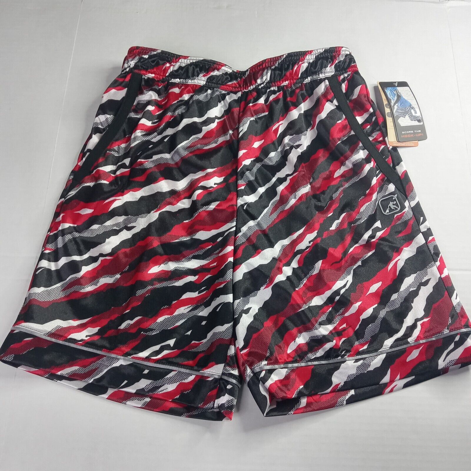 & Other Stories 2 AND1 Offense Athletic Shorts Men’s S Red Black Gray 8" Ins Size US 30 / EU 46 - 2 Thumbnail