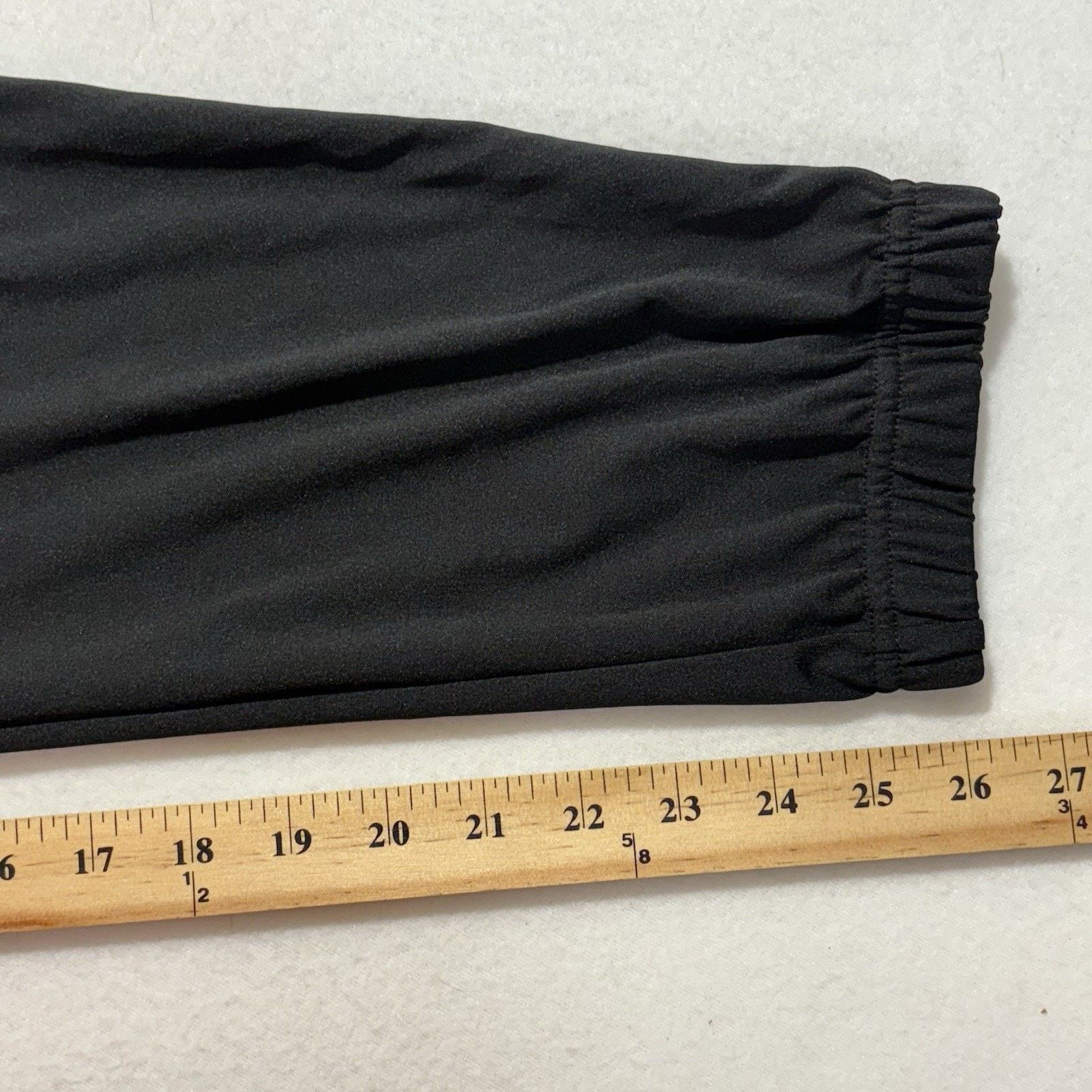 Other Shosho 1X Spliced Jogger Sweatpants Tapered Gray Black Pants Size 42" / US 20 - 10 Thumbnail