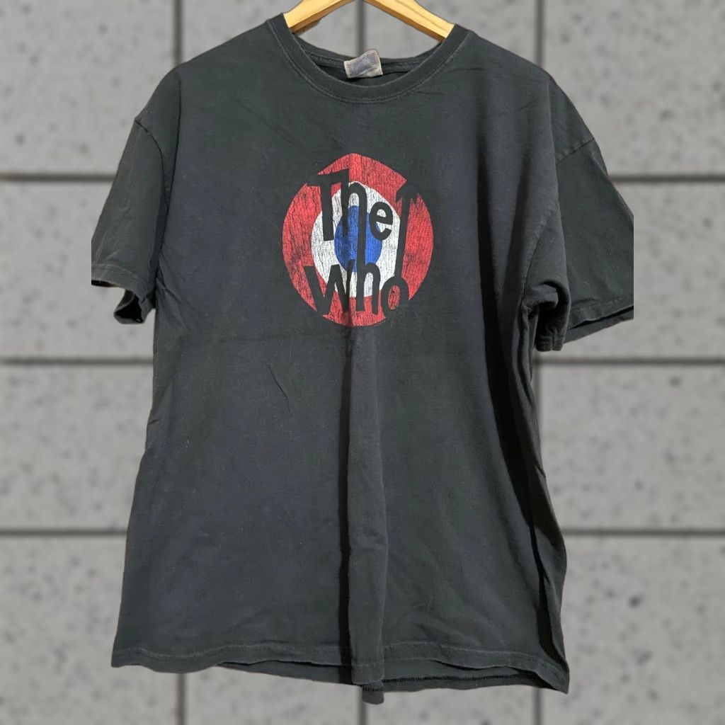 Hanes VINTAGE The who rock band 2010 T-Shirt Hanes Heavy Weight Black XL Shirt Men Short Sleeve Crew Neck 90s Band Music Logo Hero Unofficial Size US XL / EU 56 / 4 - 1 Thumbnail
