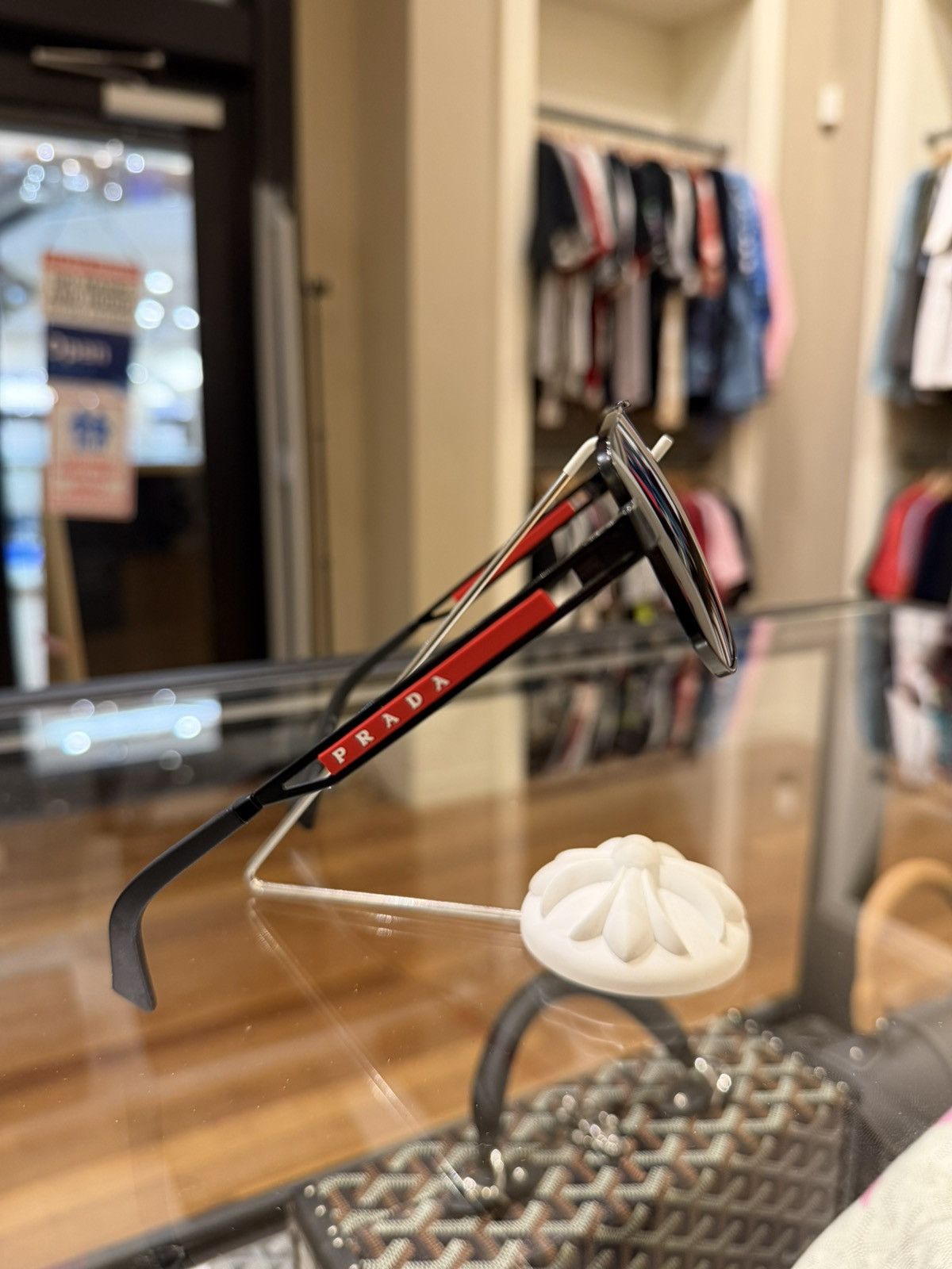 Prada Prada Linea Rossa PRZ Sunglasses Size ONE SIZE - 4 Thumbnail