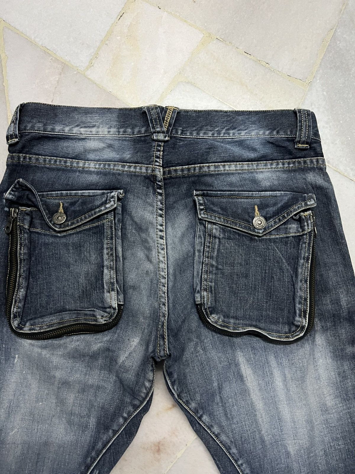 PPFM 💥PPFM CURVED JEANS Size US 31 - 19 Thumbnail