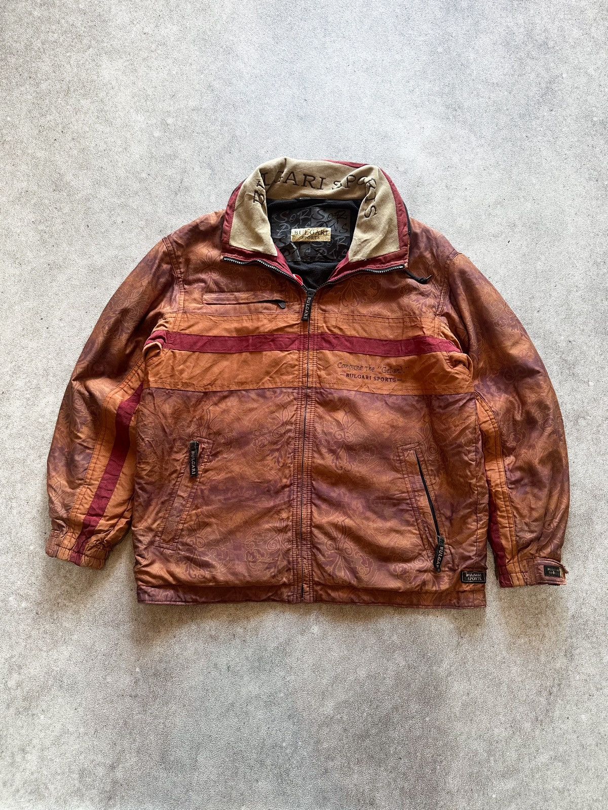 Bvlgari 90s Vintage Bulgari Sport Ski Jacket Size US M / EU 48-50 / 2 - 1 Thumbnail