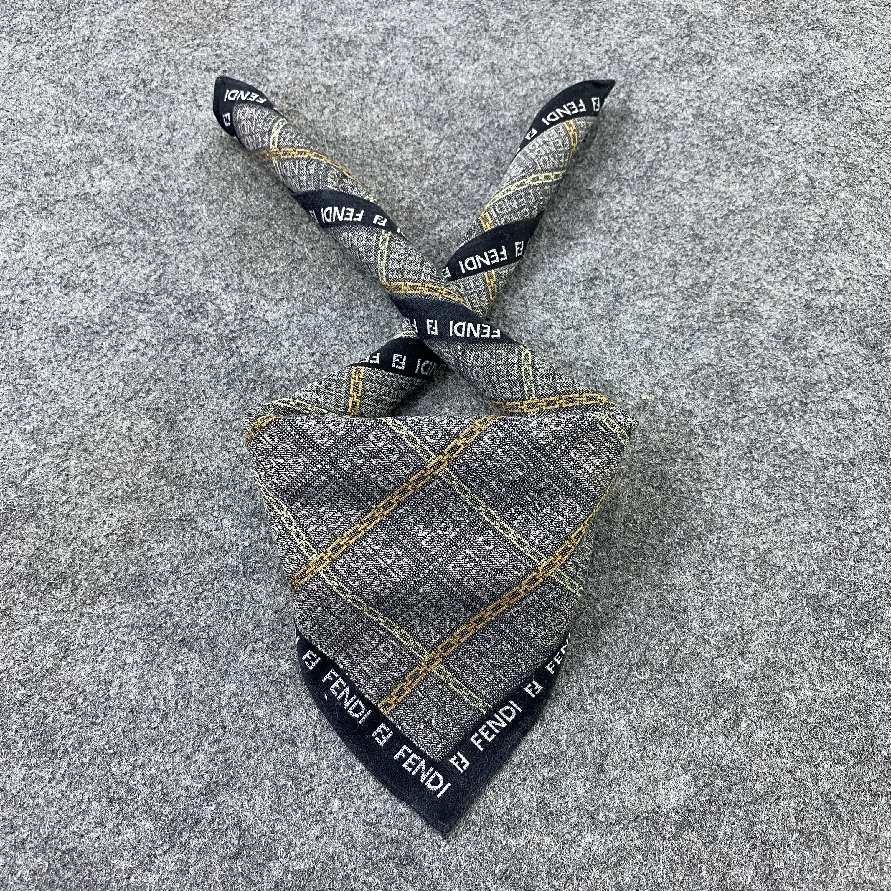 Fendi Handkerchief Neckerchief Bandana-B1723