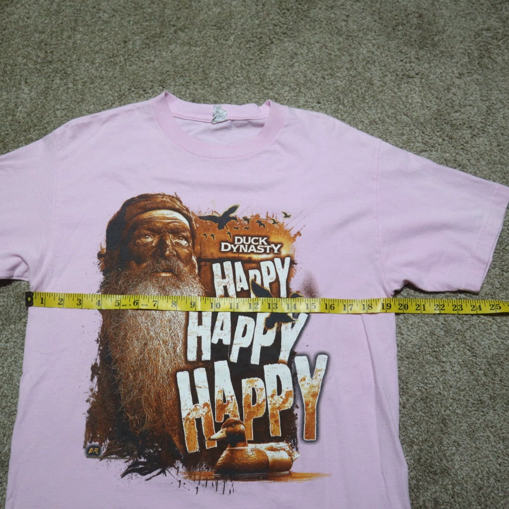 Vintage Ducky Dynasty Shirt Pink Women M Medium Happy Happy Happy Phil Robertson Men's? Women? Size M / US 6-8 / IT 42-44 - 4 Thumbnail