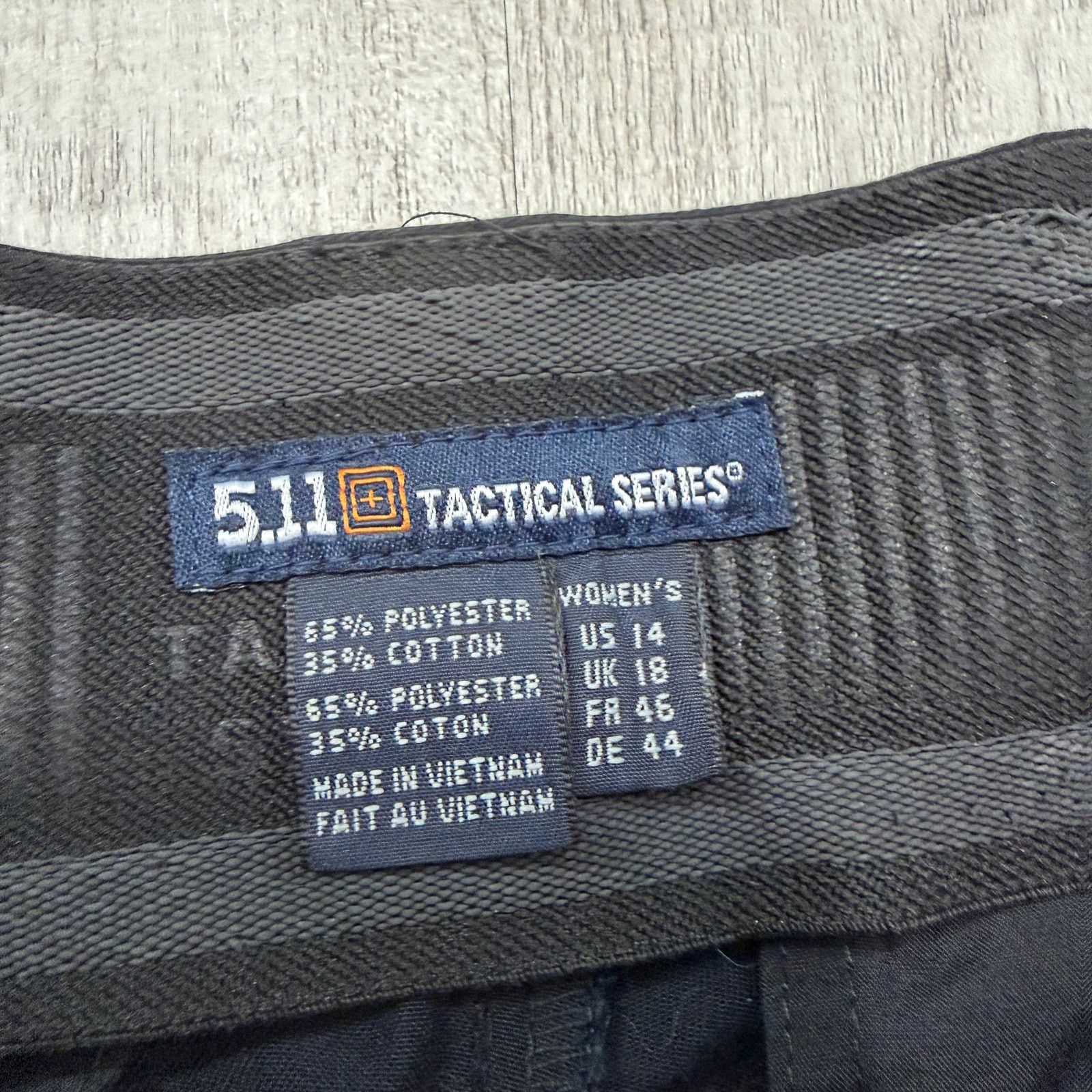 5.11 5.11 Tactical Twill PDU Class A Pants Women's 14 Navy Blue Size 36" / US 14 / IT 50 - 4 Thumbnail