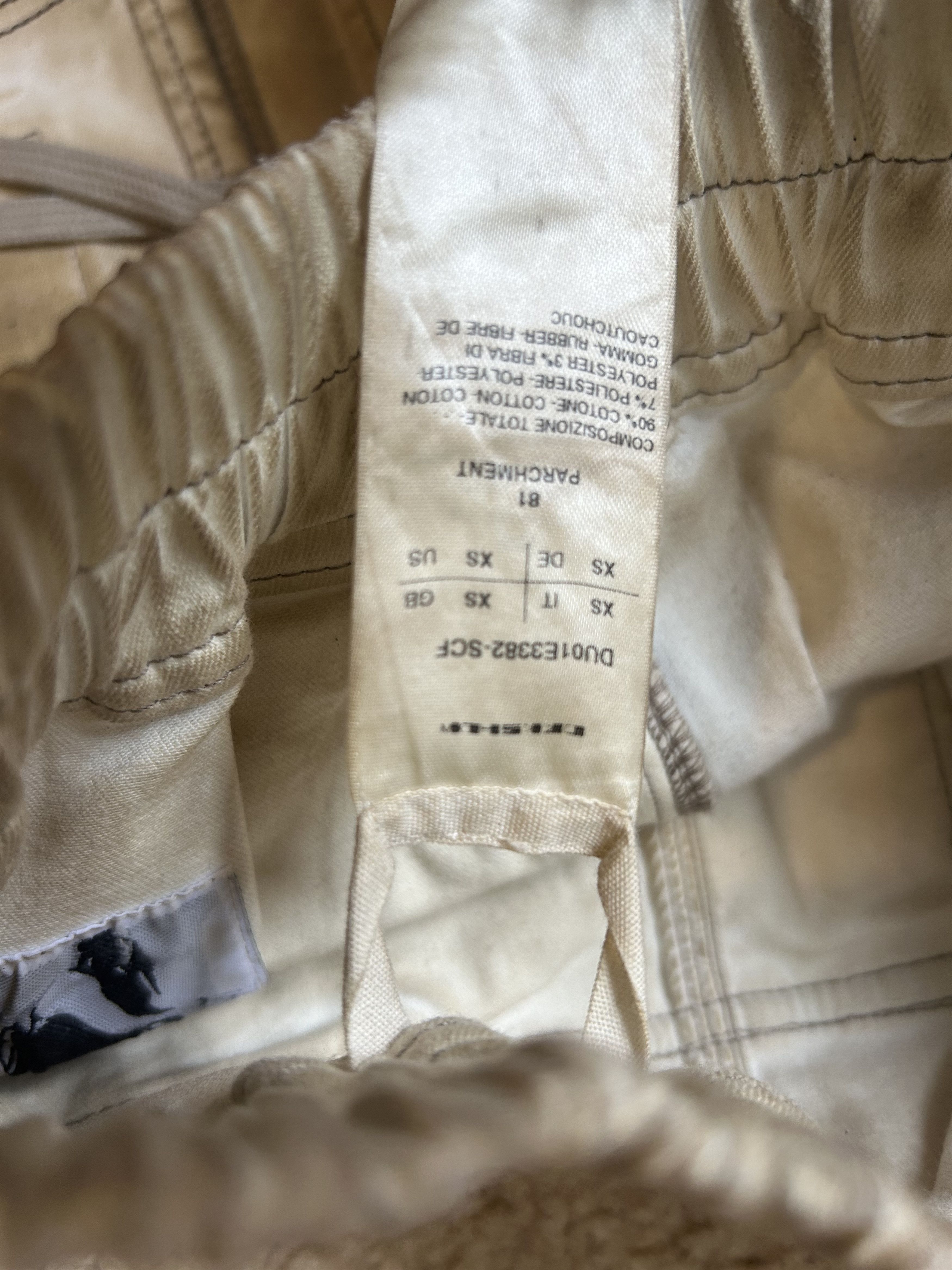 Rick Owens Drkshdw Rick Owen’s Drkshdw Beige Hollywood Creatch Cargo Pods Size US 30 / EU 46 - 3 Thumbnail