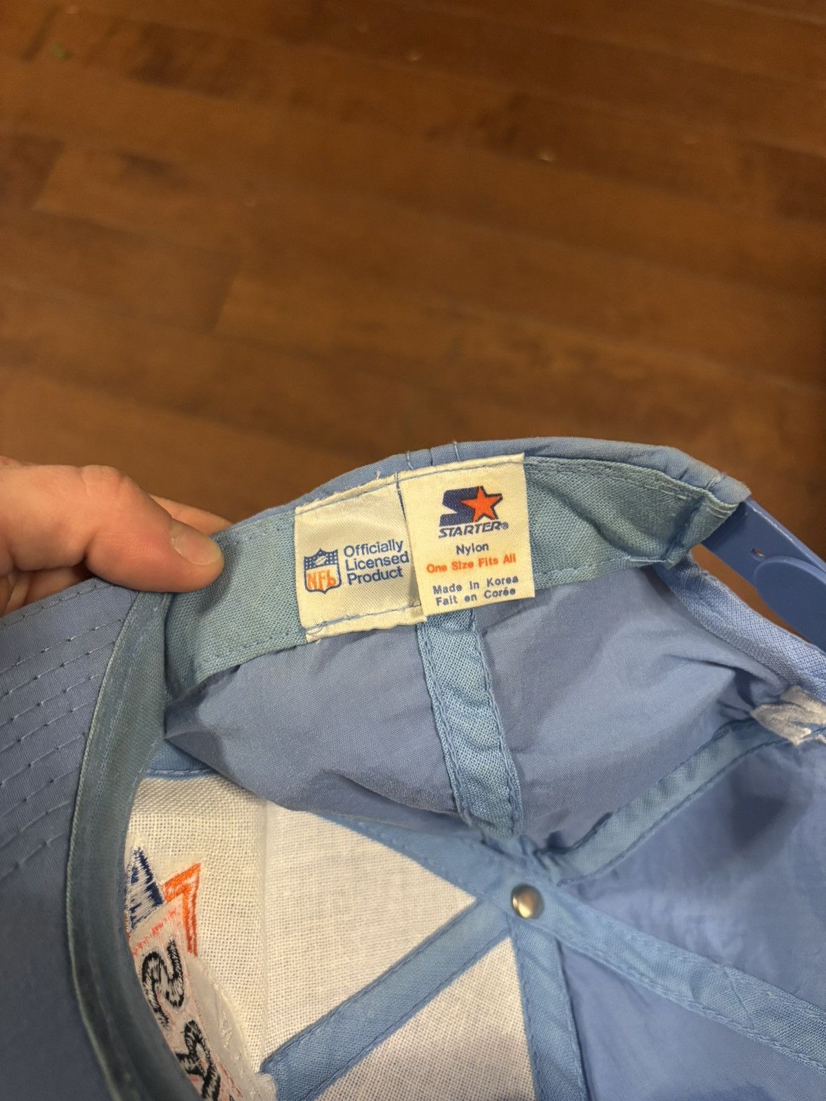 Starter Rare Vintage Houston Oilers NFL Starter Snapback Hat Size ONE SIZE - 3 Thumbnail