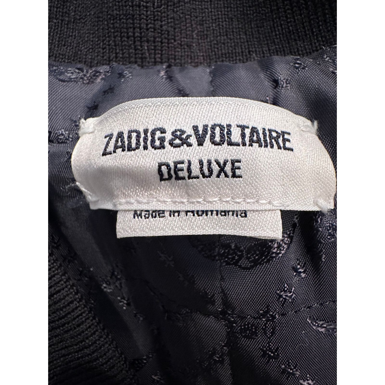 Zadig & Voltaire Zadig & Voltaire Billy Snake Deluxe Bomber Jacket XS Size XS / US 0-2 / IT 36-38 - 21 Thumbnail