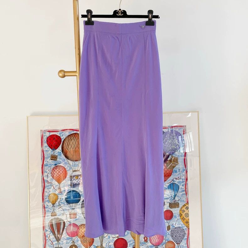 Prada Prada Purple skirt Size 27" / US 4 / IT 40 - 1 Thumbnail