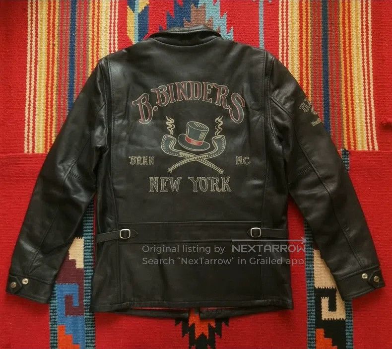 Schott Schott Straight up the leather coat Size US L / EU 52-54 / 3 - 7 Thumbnail