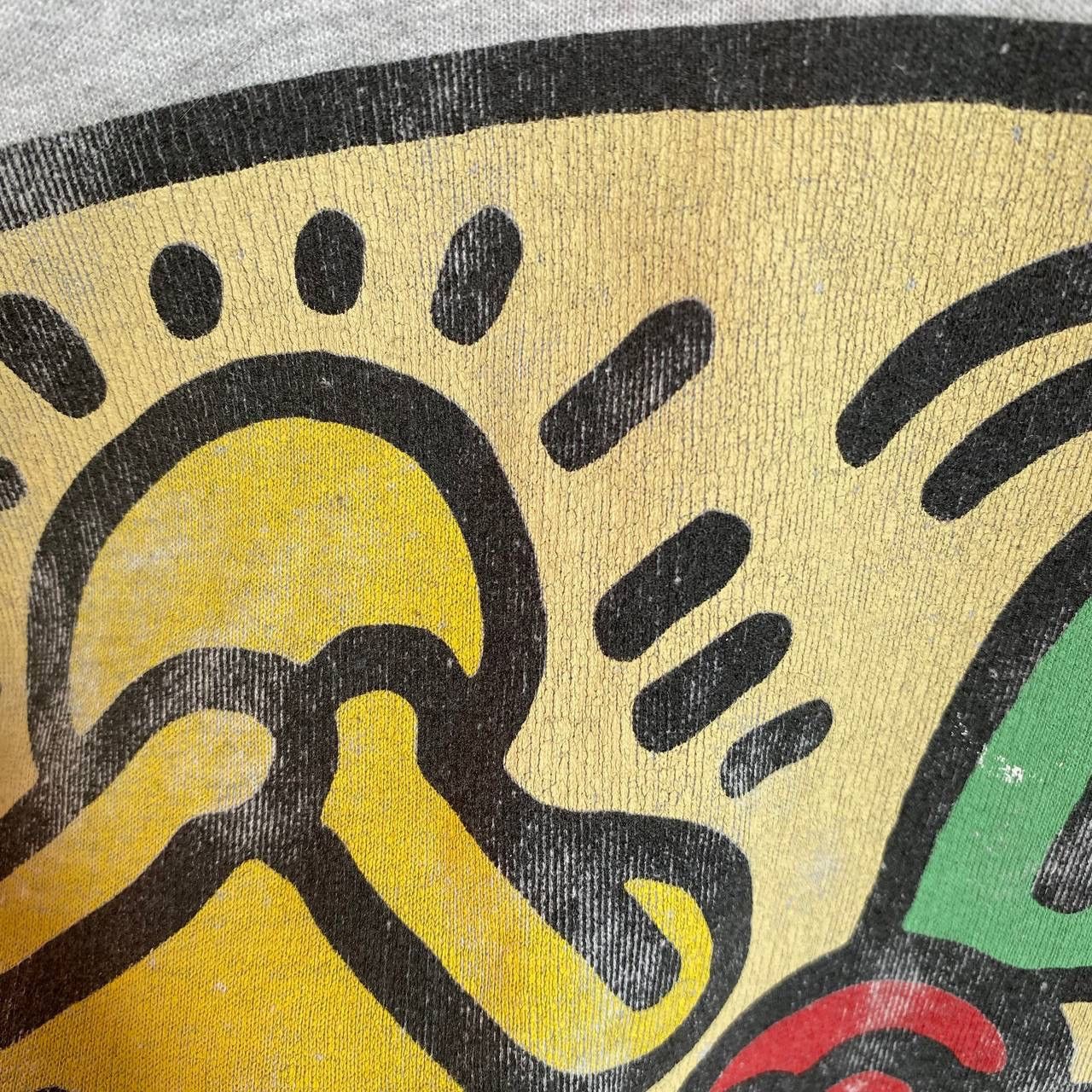Designer × Keith Haring × Vintage Vintage Keith Haring Big Logo 90’s designer rare sweatshirt Size US M / EU 48-50 / 2 - 5 Thumbnail