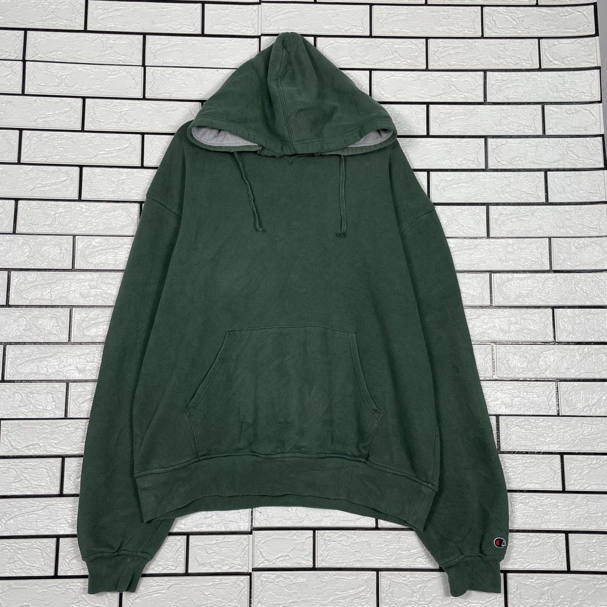 Champion Champion Pullover Green Hoodie Size US XL / EU 56 / 4 - 1 Thumbnail
