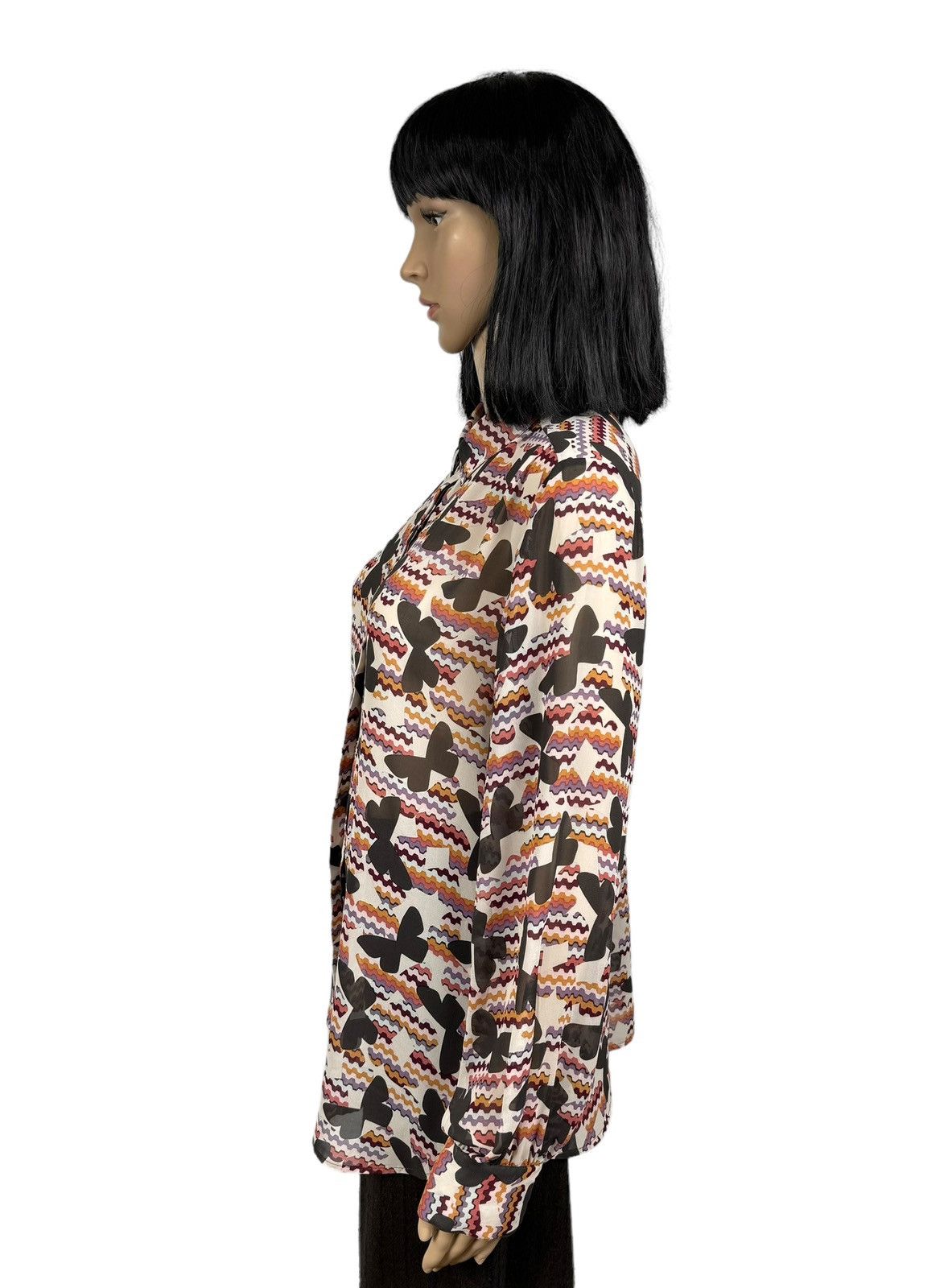 Missoni Missoni Lindex Multicolor Printed Blouse size 42 Size M / US 6-8 / IT 42-44 - 6 Thumbnail