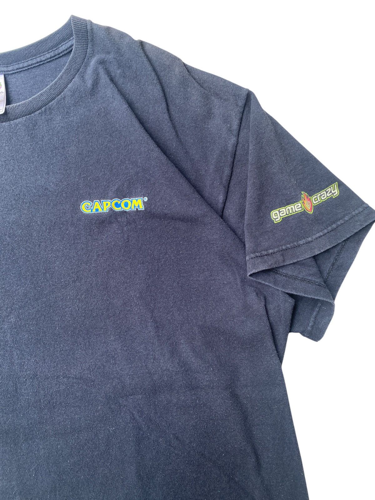 Anime Capcom Final Fight Streetwise Promo Tee Black XL Game Crazy Size US XL / EU 56 / 4 - 8 Thumbnail