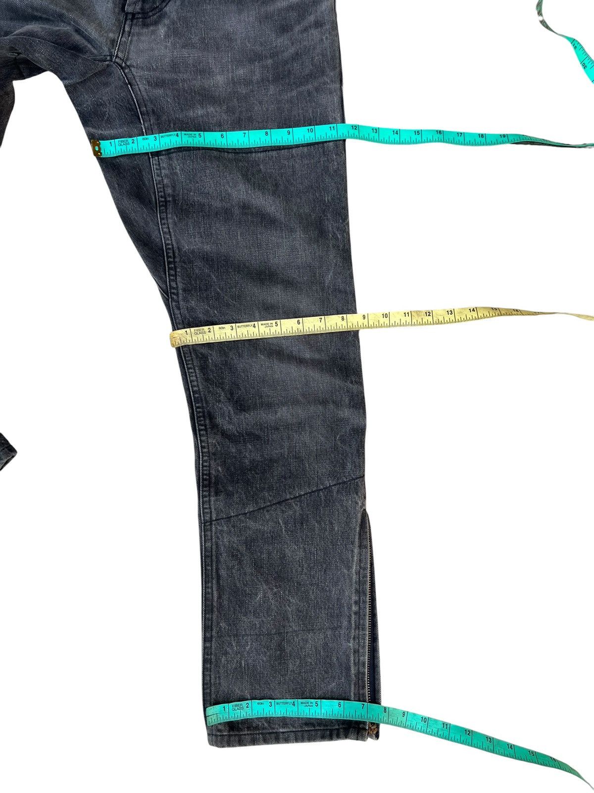 Shellac Analog Lighting Japan Fade Black Denim Selvedge Jeans Size US 31 - 5 Thumbnail