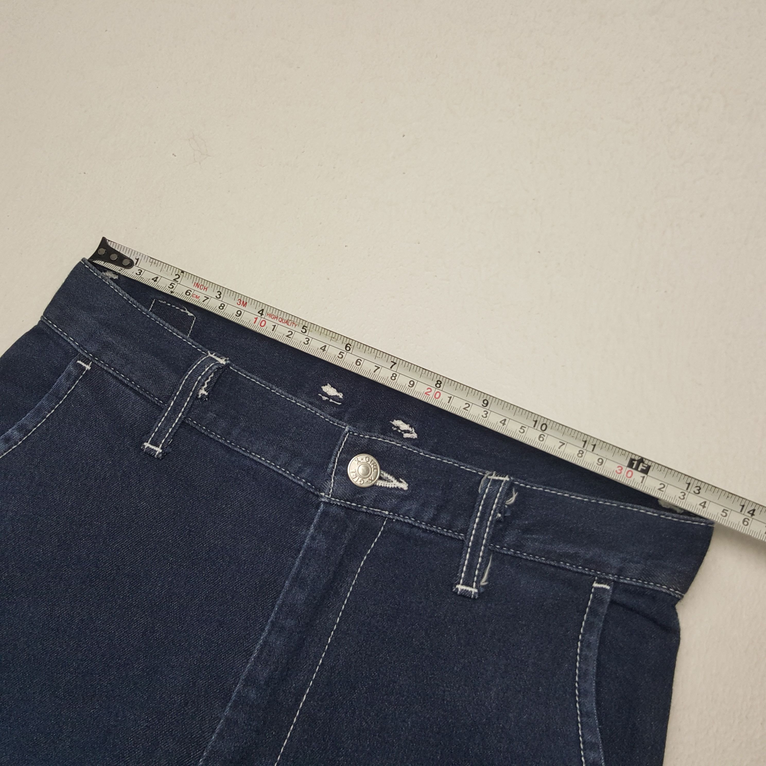 Japanese Brand × Vintage Vintage Xgirl Japanese Cargo Multi Zipper Pants Size US 27 - 7 Thumbnail