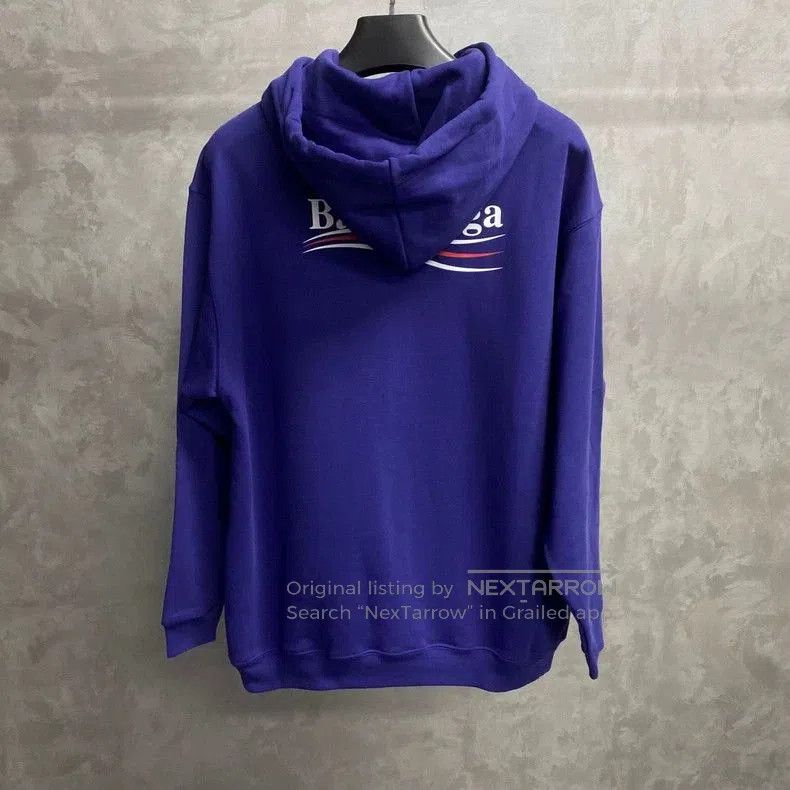 Balenciaga Balenciaga Blue Coke Print Logo Hoodie. Size US S / EU 44-46 / 1 - 2 Thumbnail