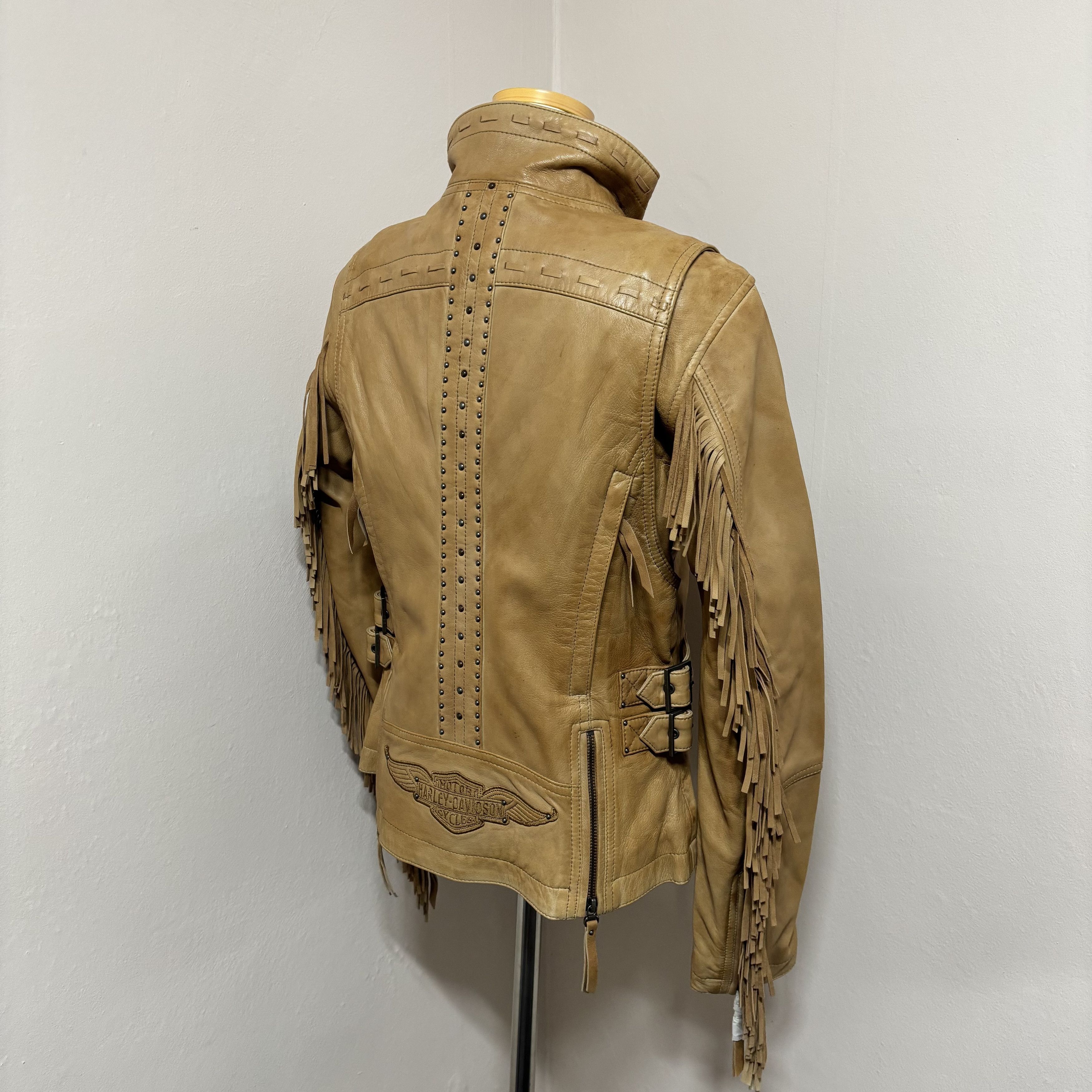 Harley Davidson Harley Davidson fringe leather jacket Size S / US 4 / IT 40 - 3 Thumbnail