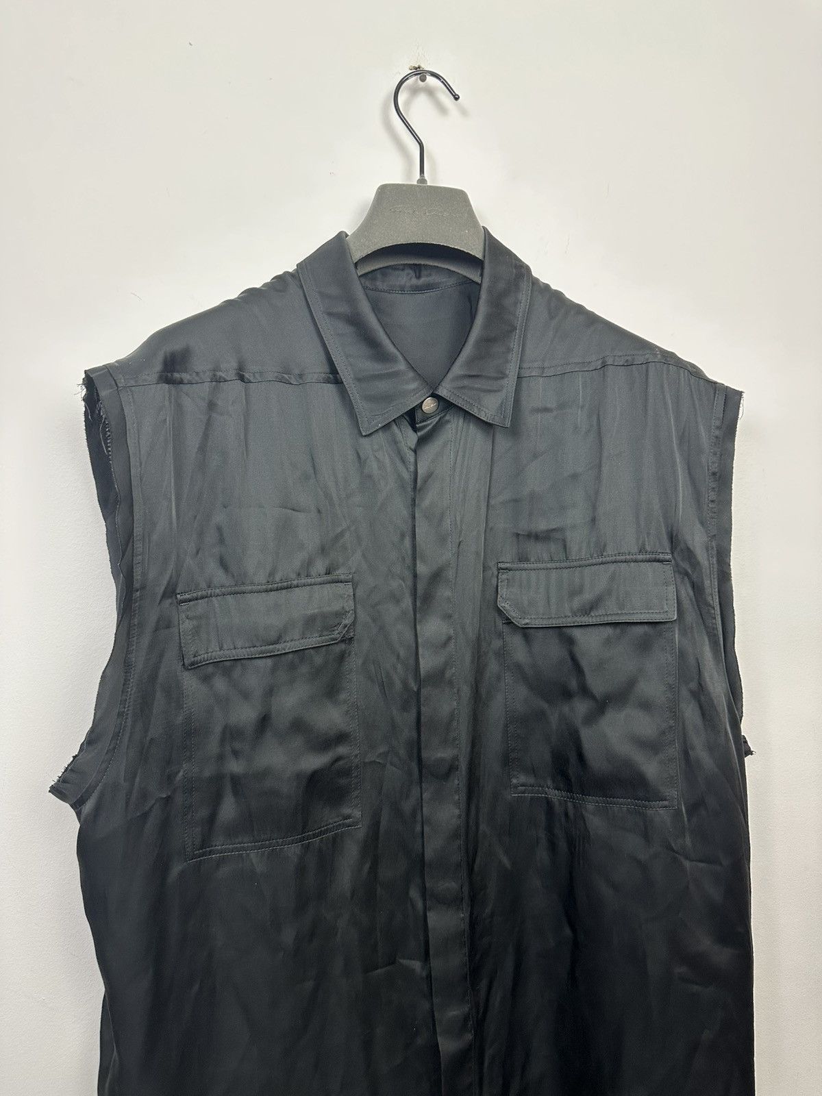 Rick Owens SS25 ‘HOLLYWOOD’ Jumbo Acetate Vest Size US M / EU 48-50 / 2 - 2 Thumbnail