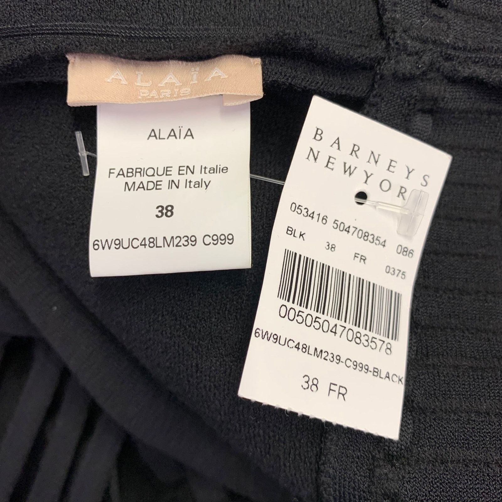 Alaia ALAIA Size 6 Black Wool Blend Fringe Trim Mini Dress Size M / US 6-8 / IT 42-44 - 5 Thumbnail