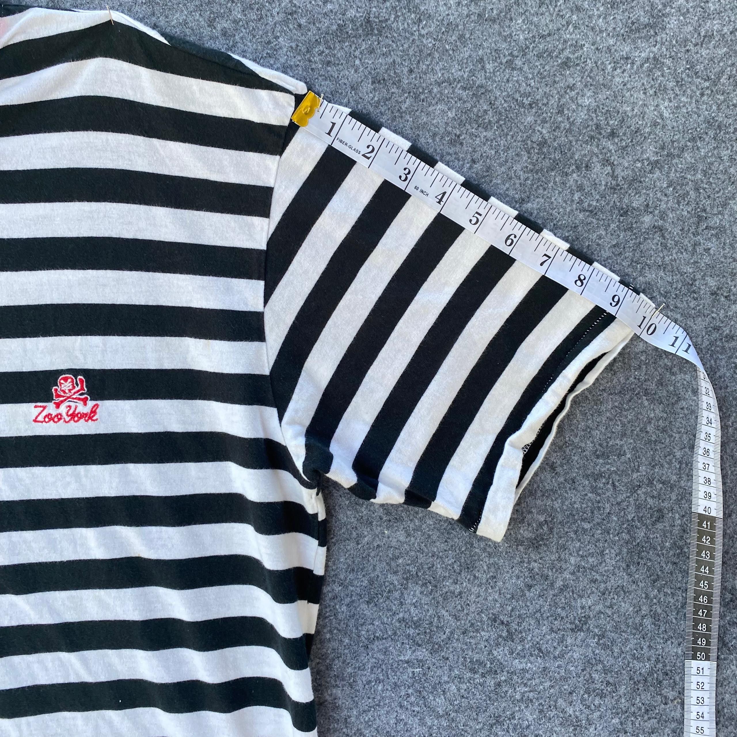 Zoo York Vintage Zoo York Stripe Polo Shirt Size US L / EU 52-54 / 3 - 5 Thumbnail