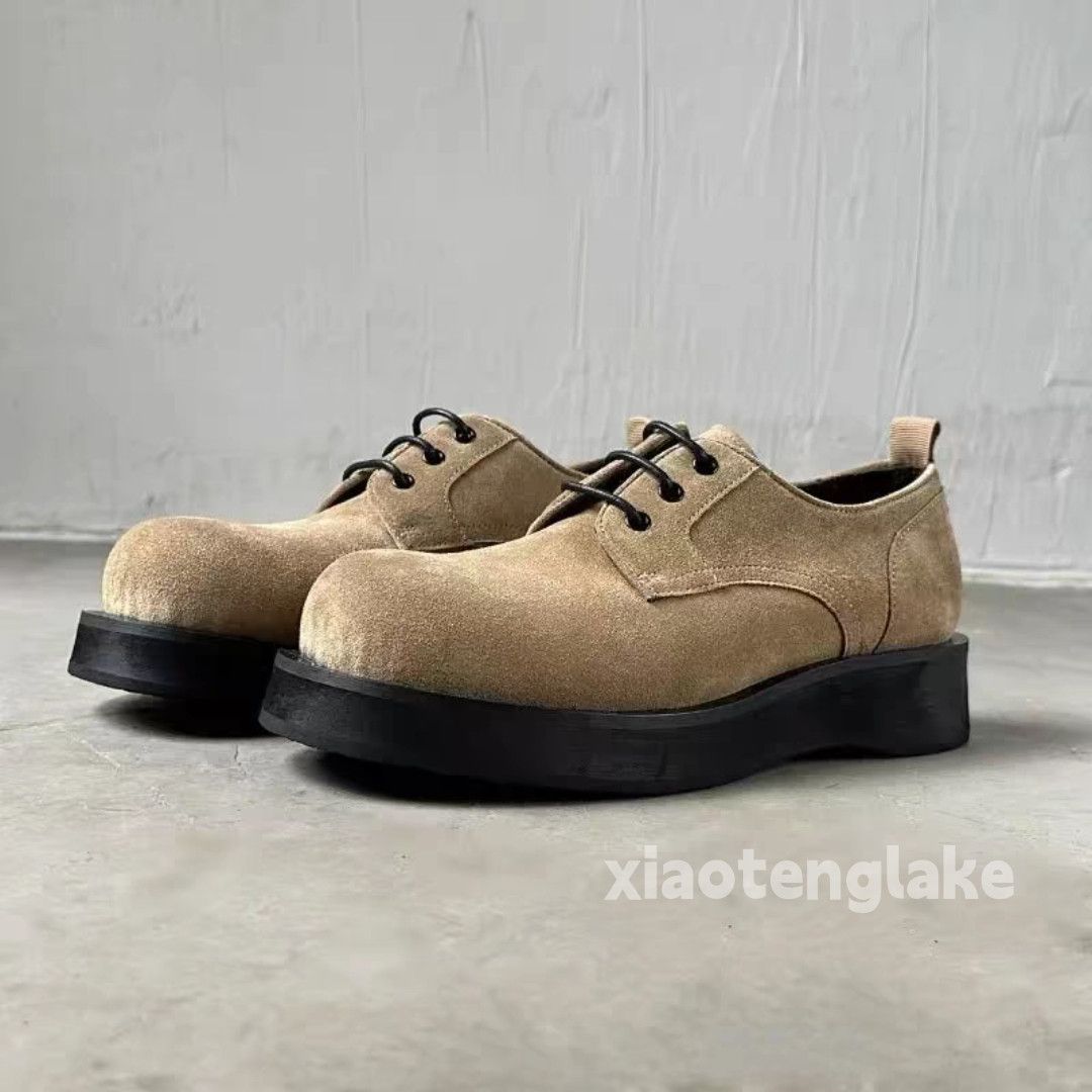 Vintage xz thick sole derby Military outdoor tactical boots shoes Size US 10 / EU 43 - 4 Thumbnail
