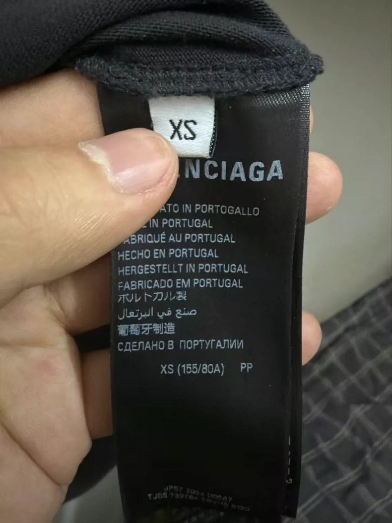 Balenciaga Balenciaga Black Short Sleeve T-Shirt-2506 Size US XS / EU 42 / 0 - 4 Thumbnail