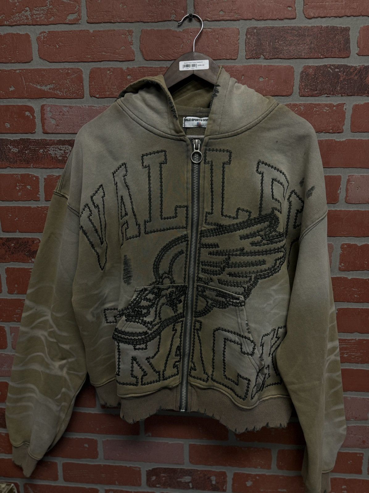 Vale Vale Hoodie Zip Up Size XL Tan Brand New Size US XL / EU 56 / 4 - 2 Thumbnail