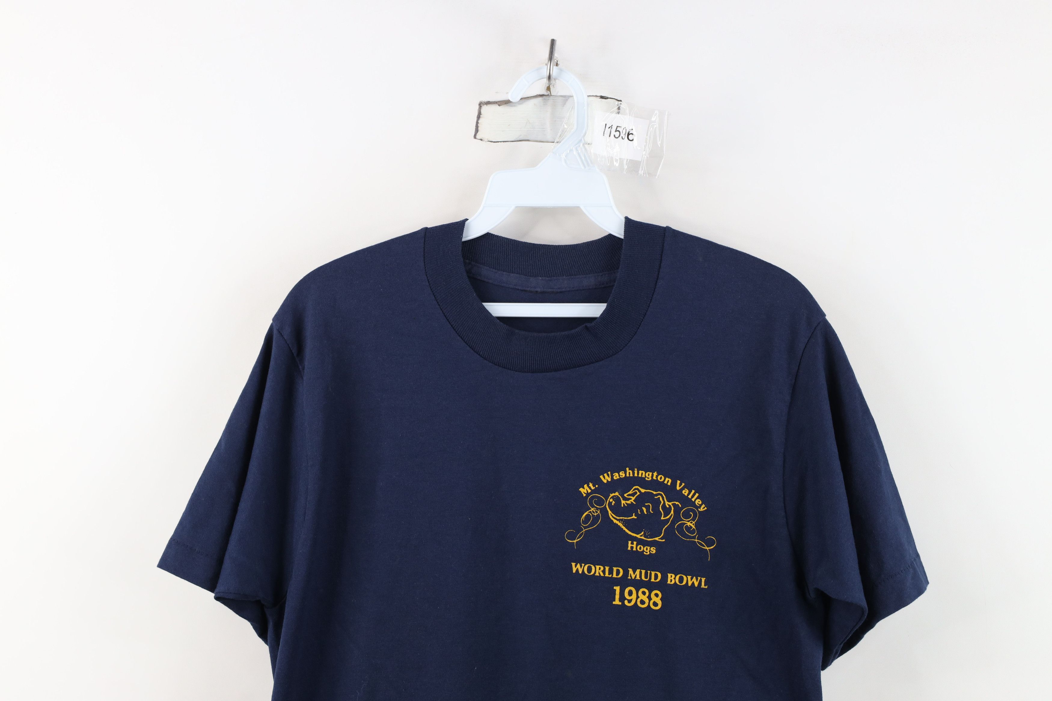 Vintage Vintage 80s Washington World Mud Bowl Hogs T-Shirt USA Size US S / EU 44-46 / 1 - 2 Thumbnail