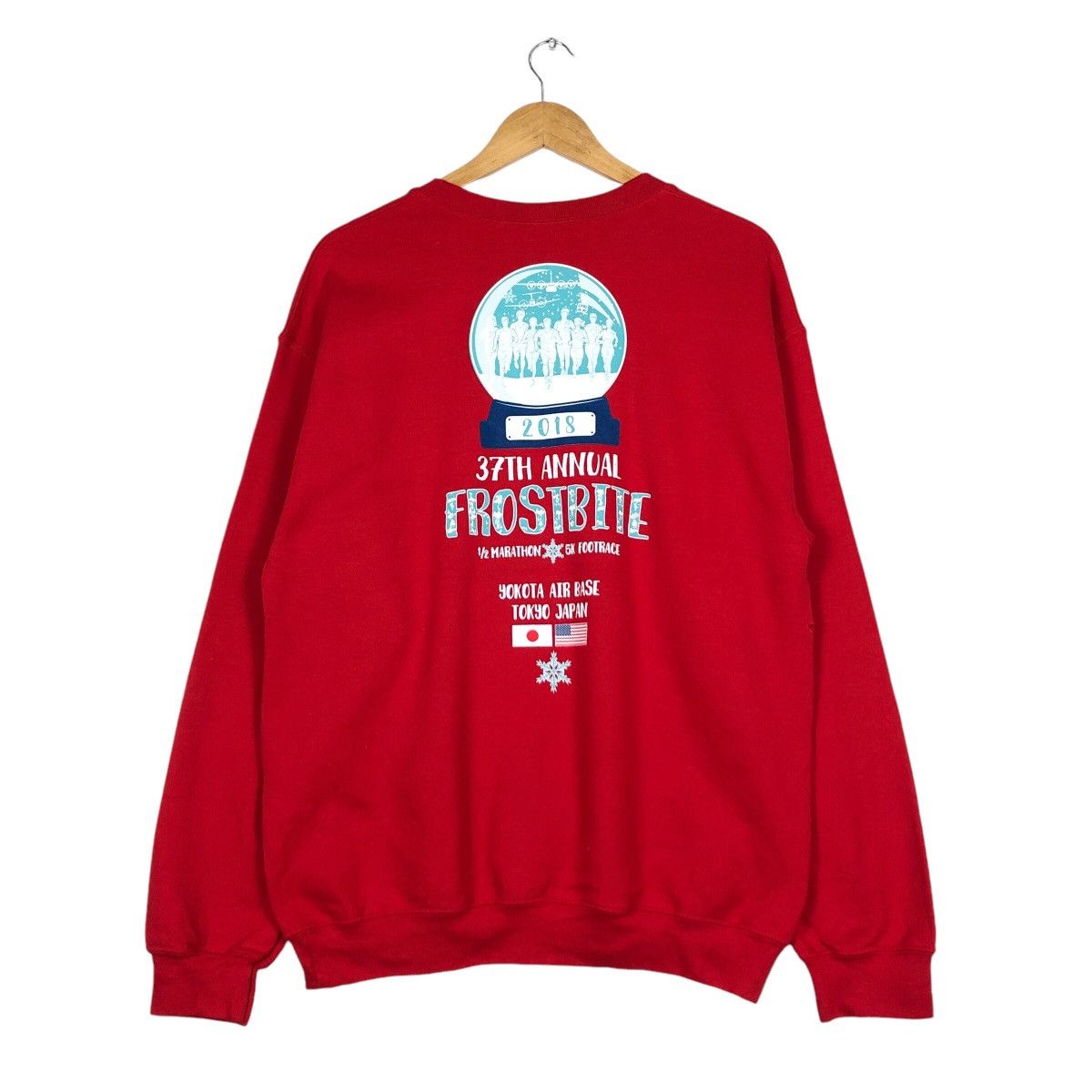Japanese Brand × Vintage Yokota Strider Japanese Running Club Sweatshirt Medium Size US M / EU 48-50 / 2 - 1 Thumbnail