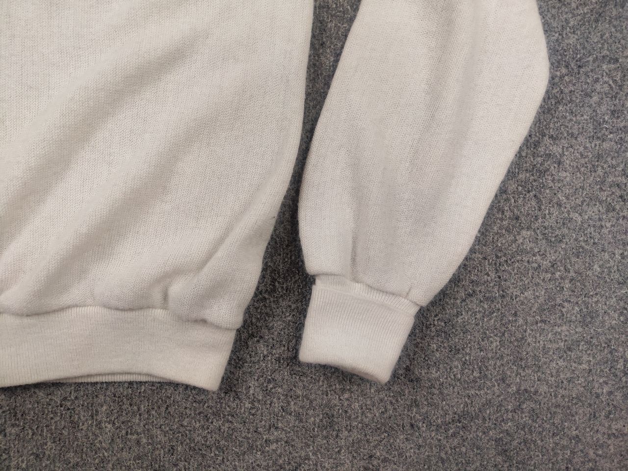 Lacoste Rare Vintage 80's Lacoste Izod Logo White Cardigan Sweater Size US XL / EU 56 / 4 - 4 Thumbnail