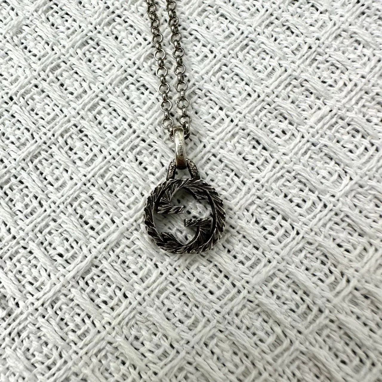 Gucci Gucci Double G Interlocking Vintage Necklace. Size ONE SIZE - 3 Thumbnail