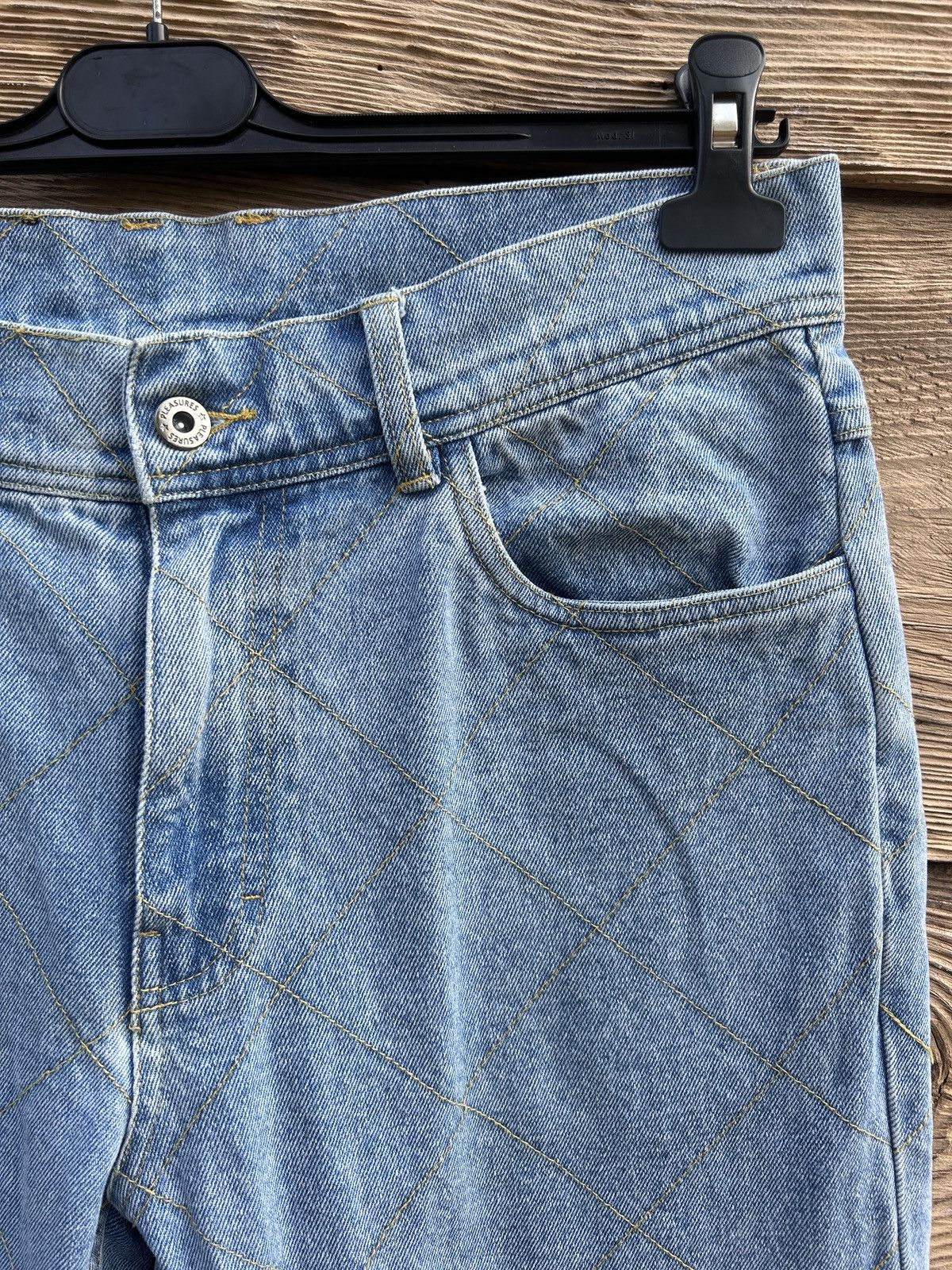 Pleasures Pleasures Felling Denim Washed Jeans In Size 32 Size US 32 / EU 48 - 5 Thumbnail
