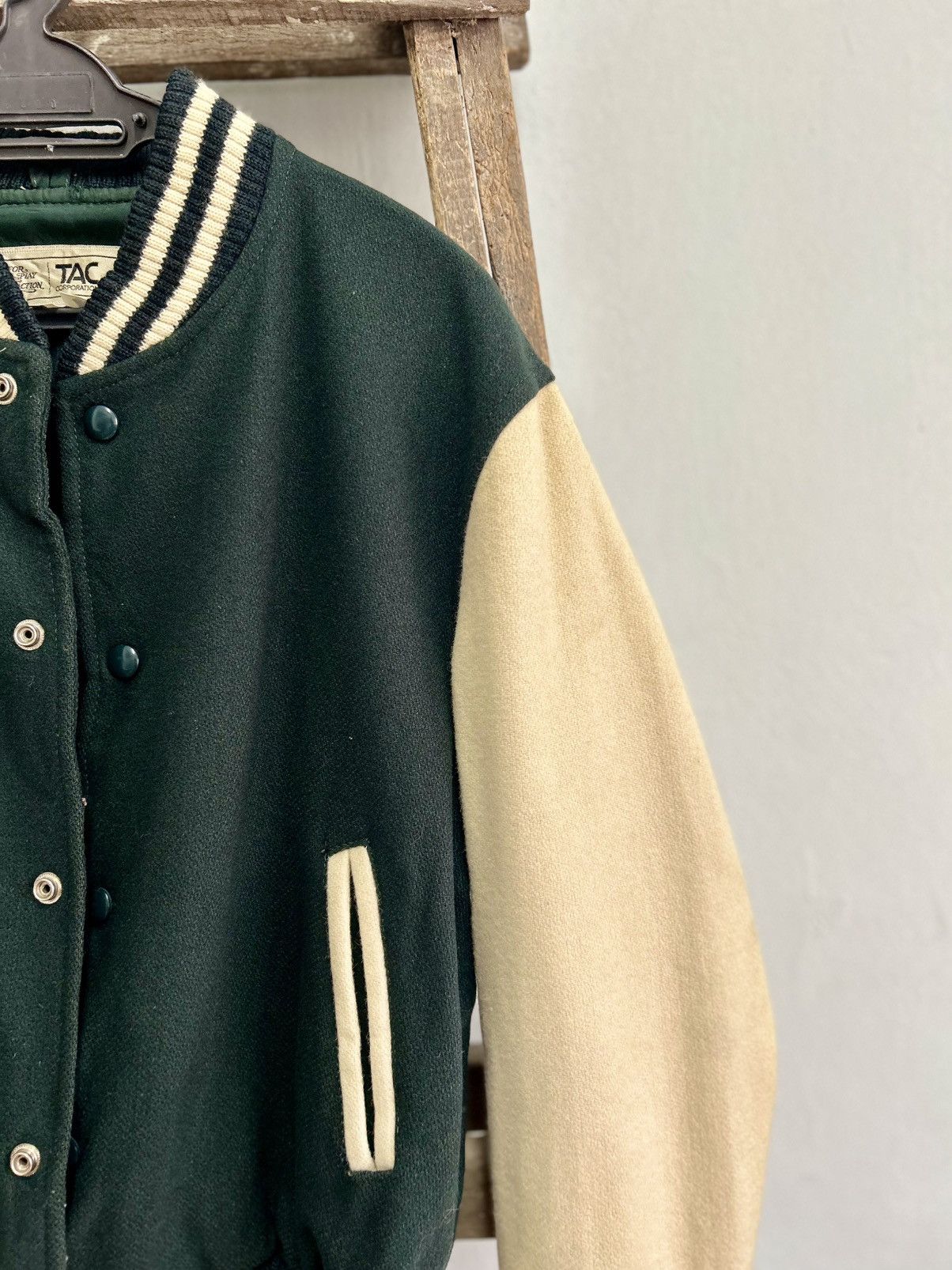 Other Vintage TAC Corporation Wool Varsity Jacket Size US L / EU 52-54 / 3 - 5 Thumbnail