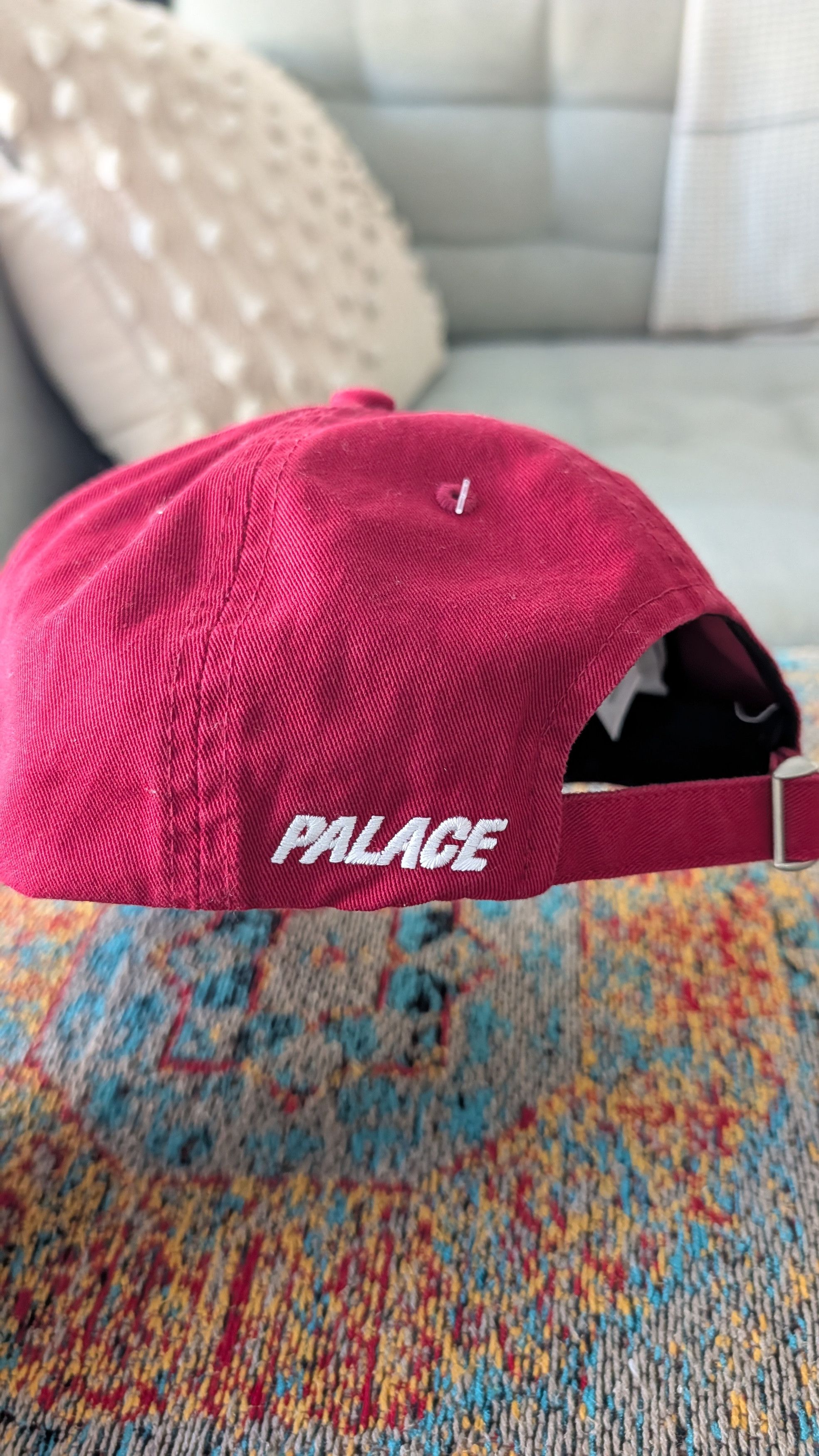 Palace Palace P 6-Panel Cap - Red - BRAND NEW Size ONE SIZE - 2 Thumbnail