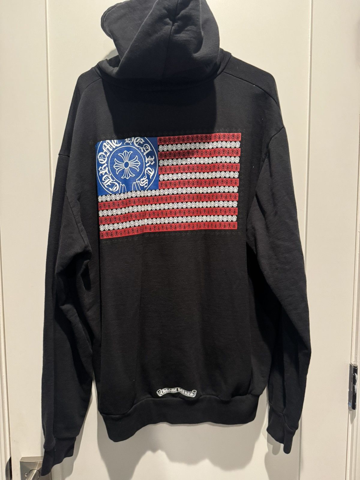Chrome Hearts American Flag Hoodie | Grailed