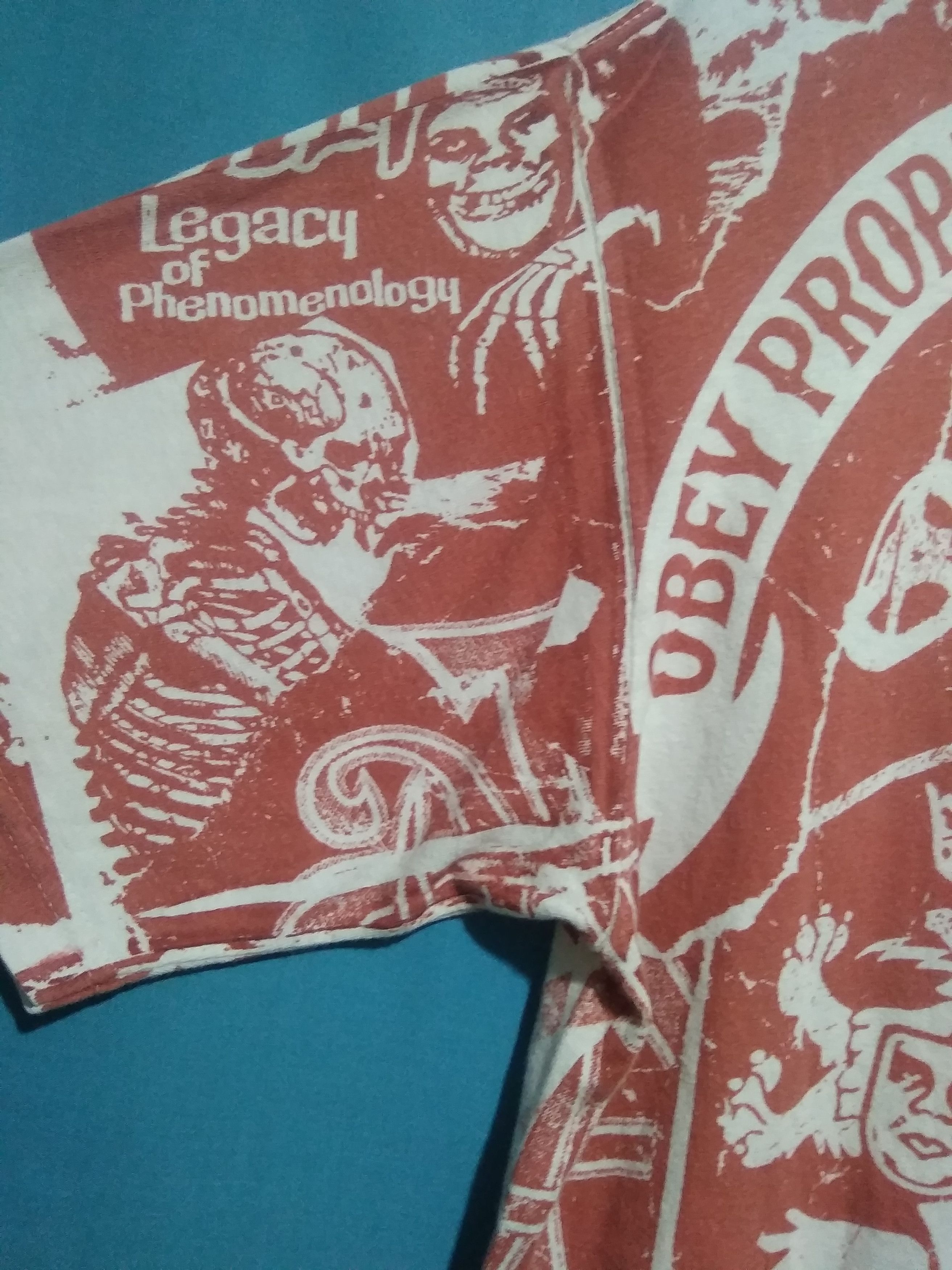 Vans Sick 🔥Rare Vtg OBEY Seditionaries PunK AOP bands parody Size US L / EU 52-54 / 3 - 7 Thumbnail
